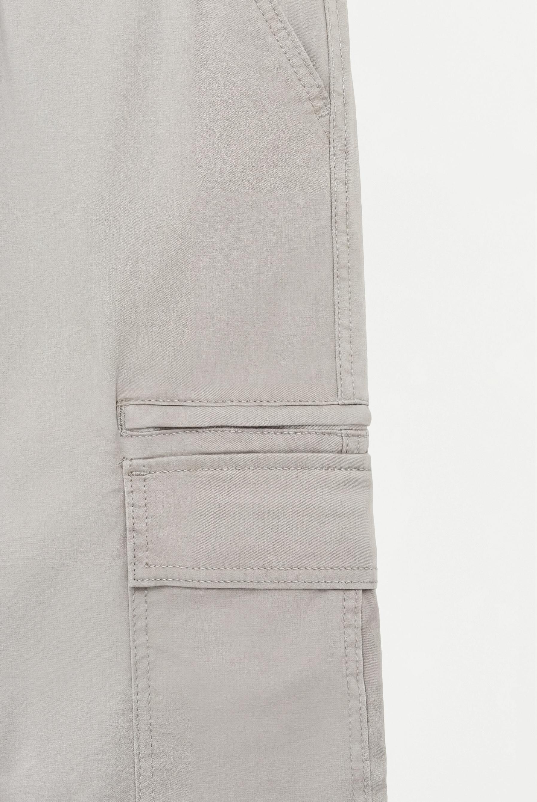 Cargo jogger trousers — GREY