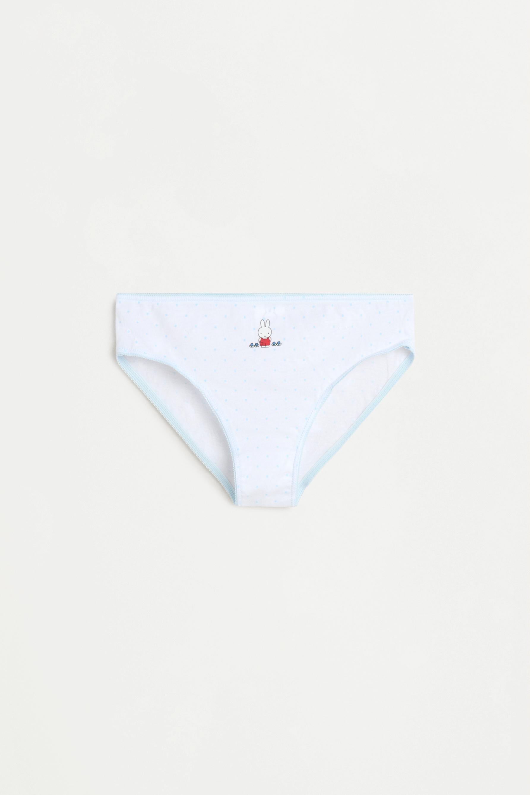 Miffy© Briefs (5-Pack) — PINK/WHITE