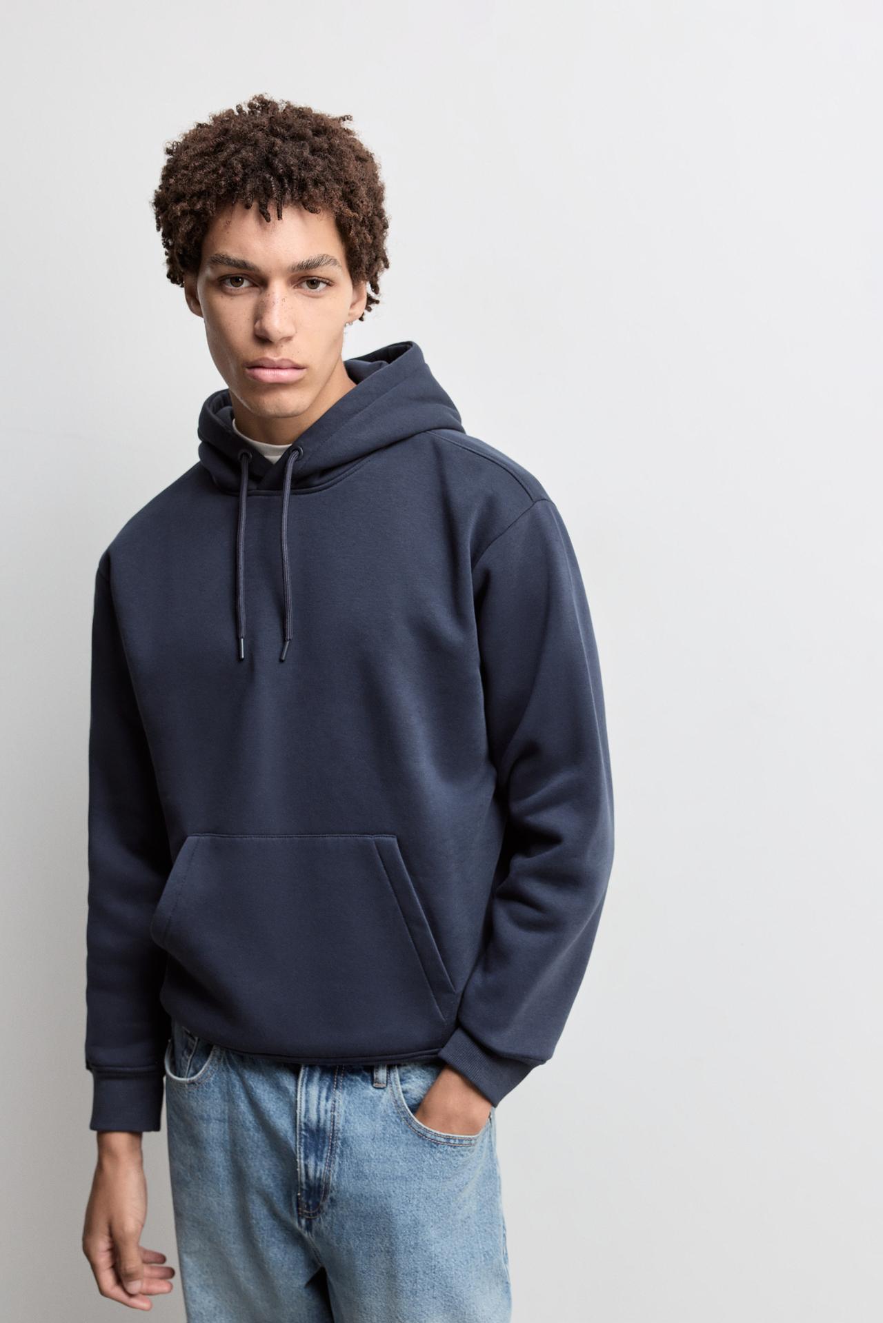 Basic hoodie — NAVY
