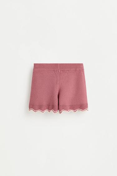 Knit shorts — PINK 2