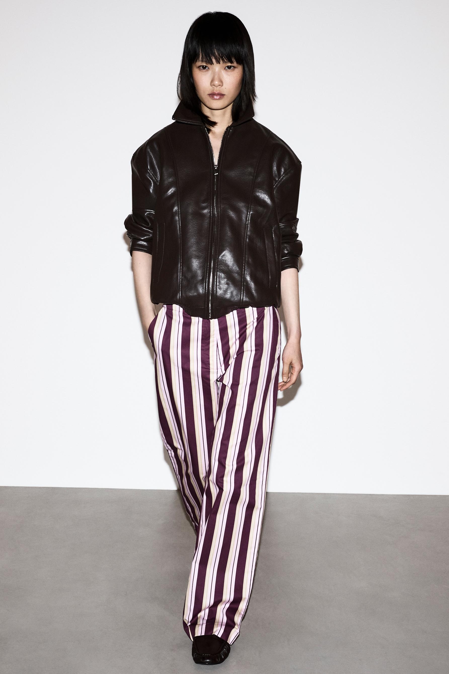 Striped trousers — PINK TONES