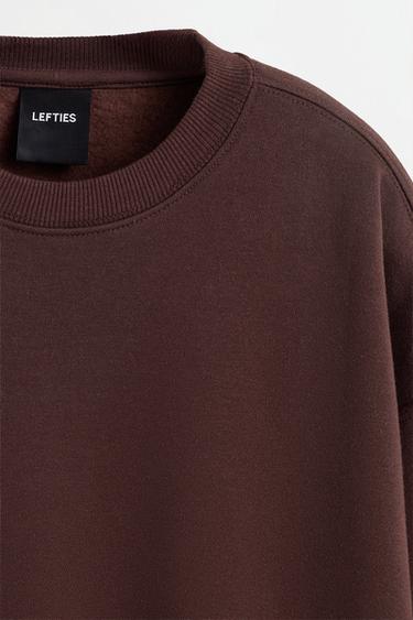Basic tracksuit sweatshirt — CHOCOLATE 7