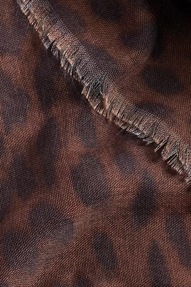 Leopard print scarf — LEOPARD PRINT 4