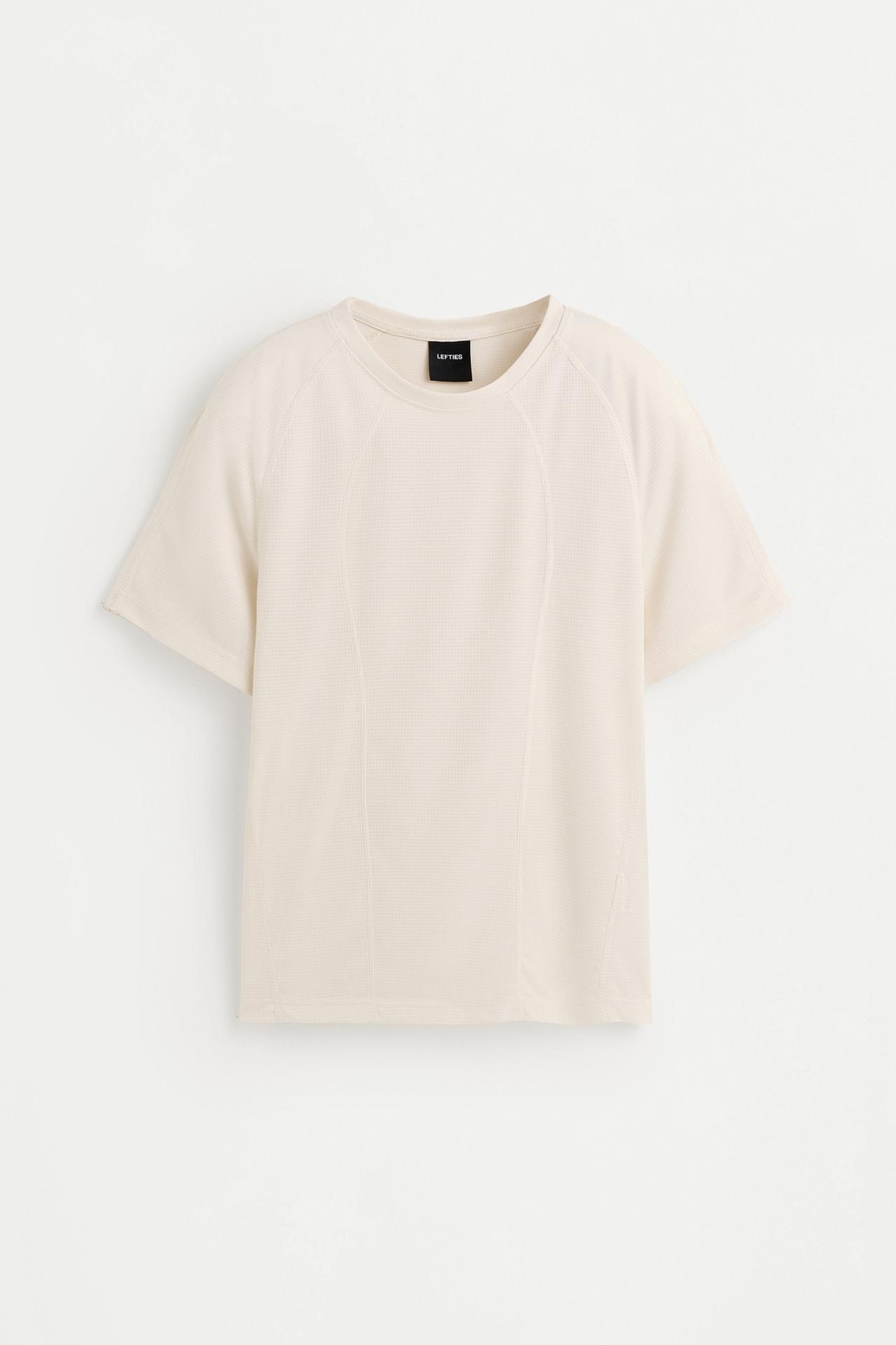 Seamed sports T-shirt — OFF WHITE