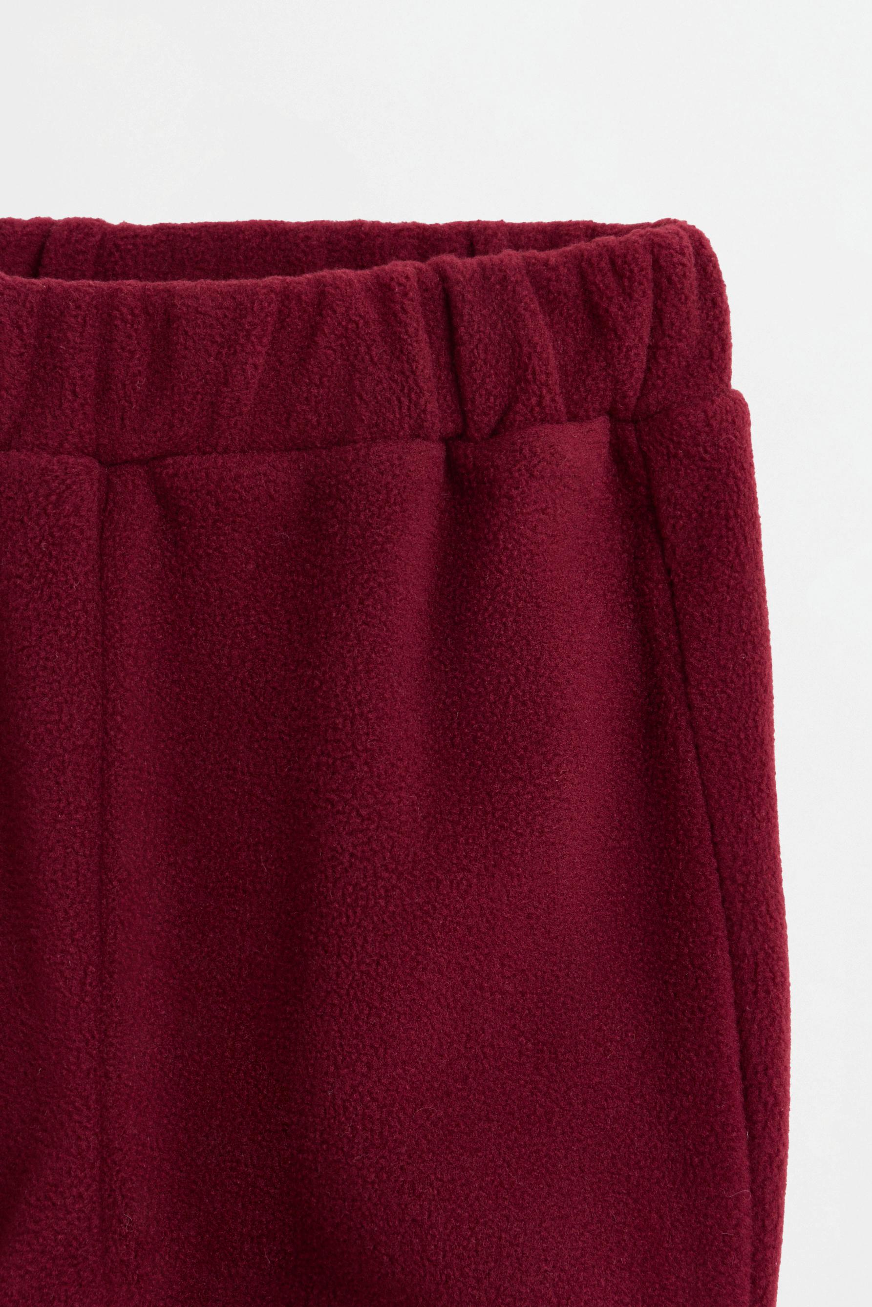 Fleece tracksuit co-ord — GREY MARL
