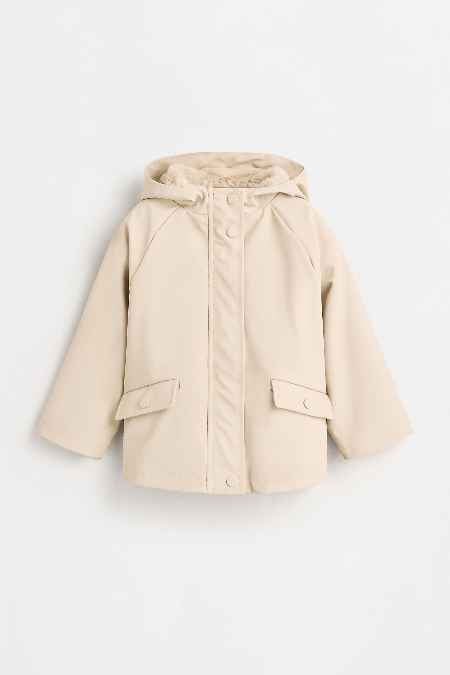 Rubberised raincoat — BEIGE