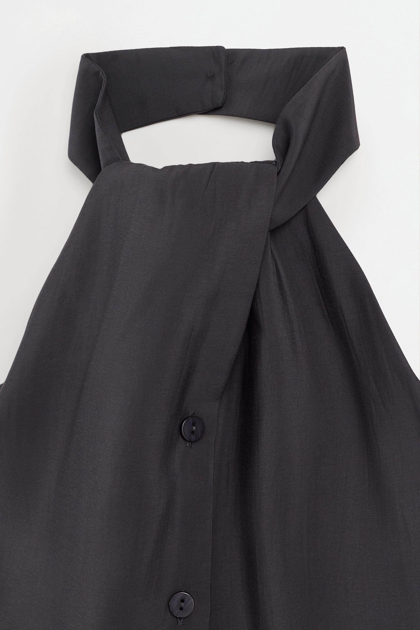Soft halter neck top — ANTHRACITE GREY