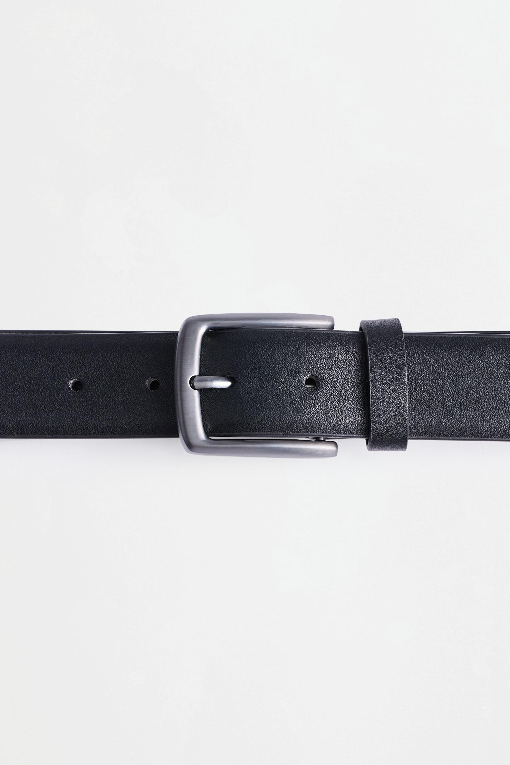 Smooth belt — BLACK