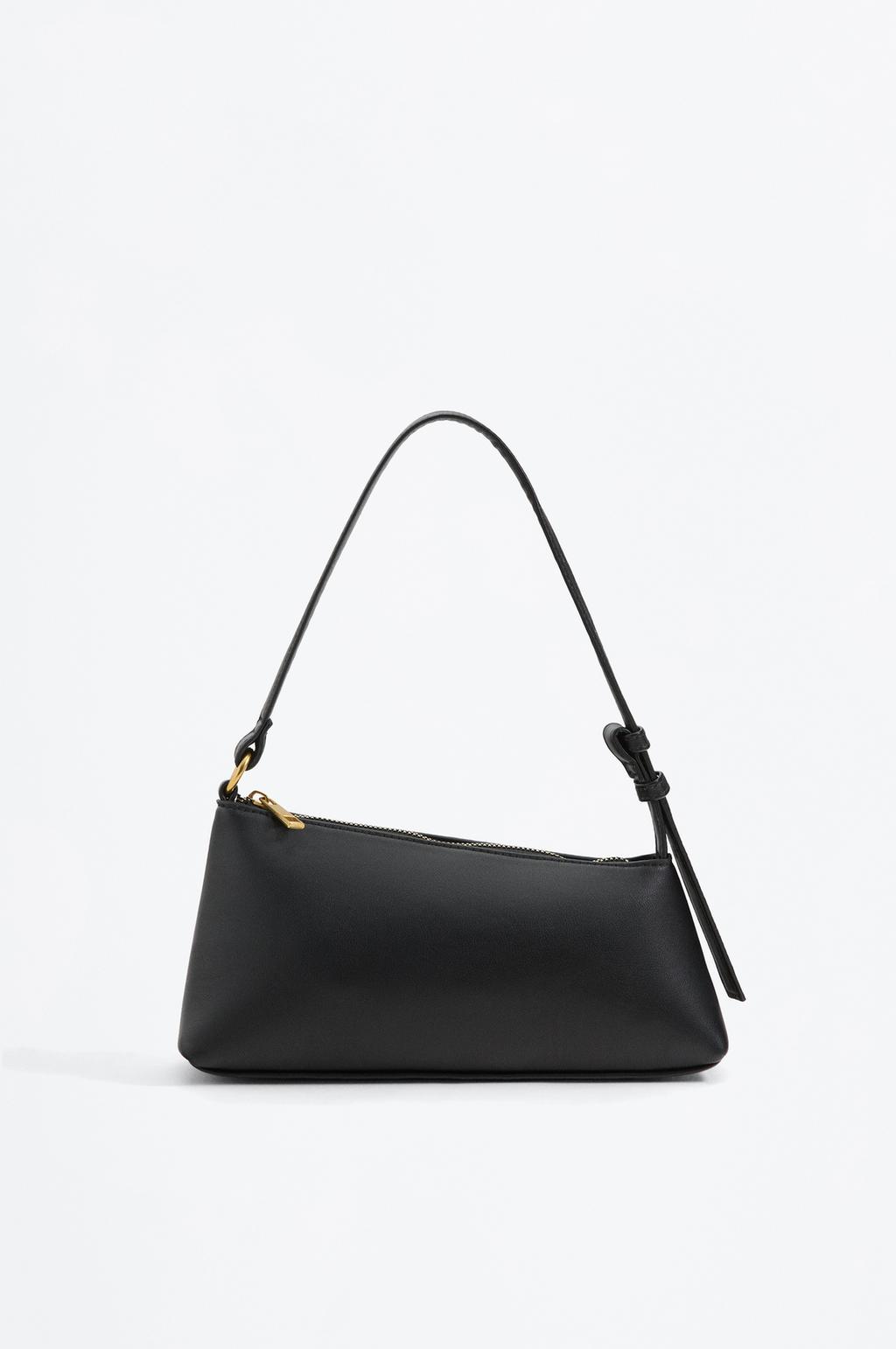Asymmetric shoulder bag