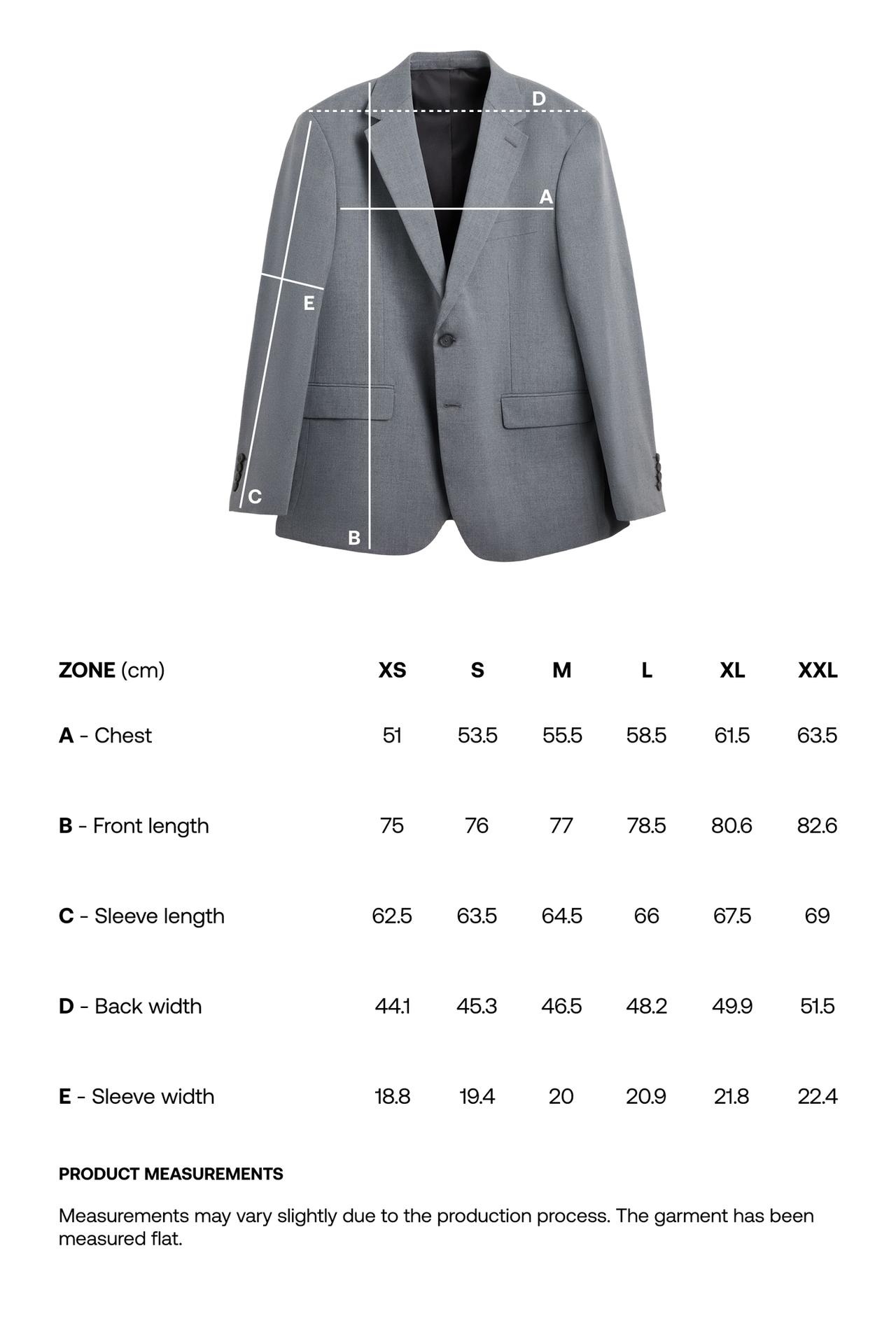 Suit blazer — GREY