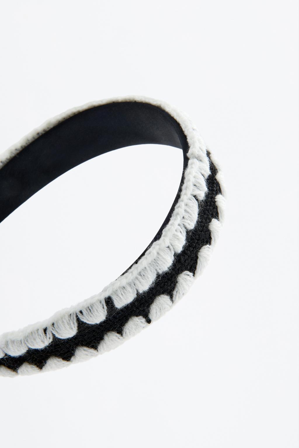 Diadema ancha crochet