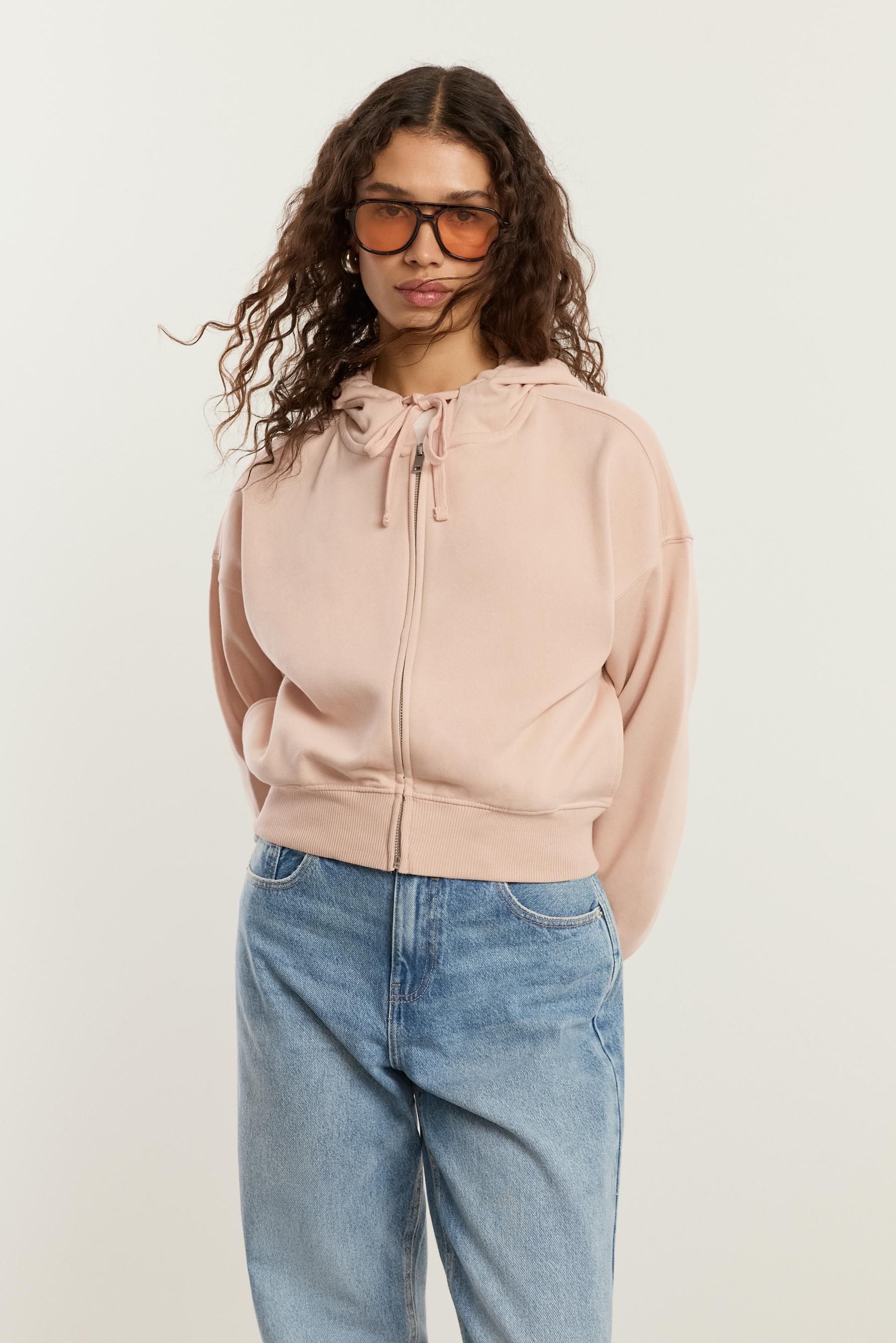 Sudadera cremallera capucha