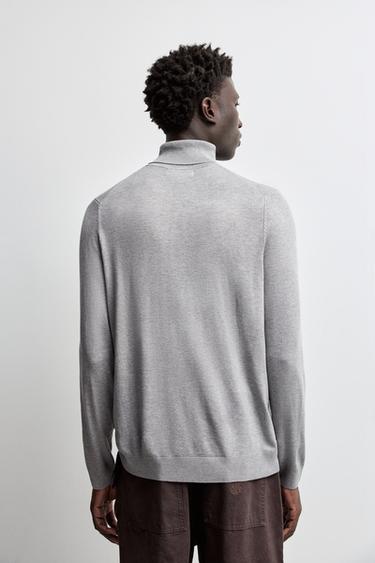 Turtleneck sweater — GREY MARL 4