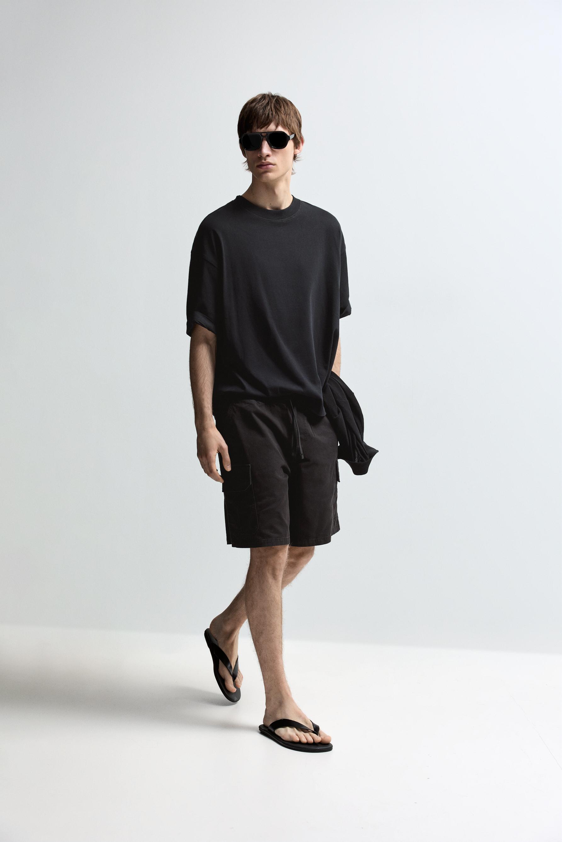 Strap sandals — BLACK
