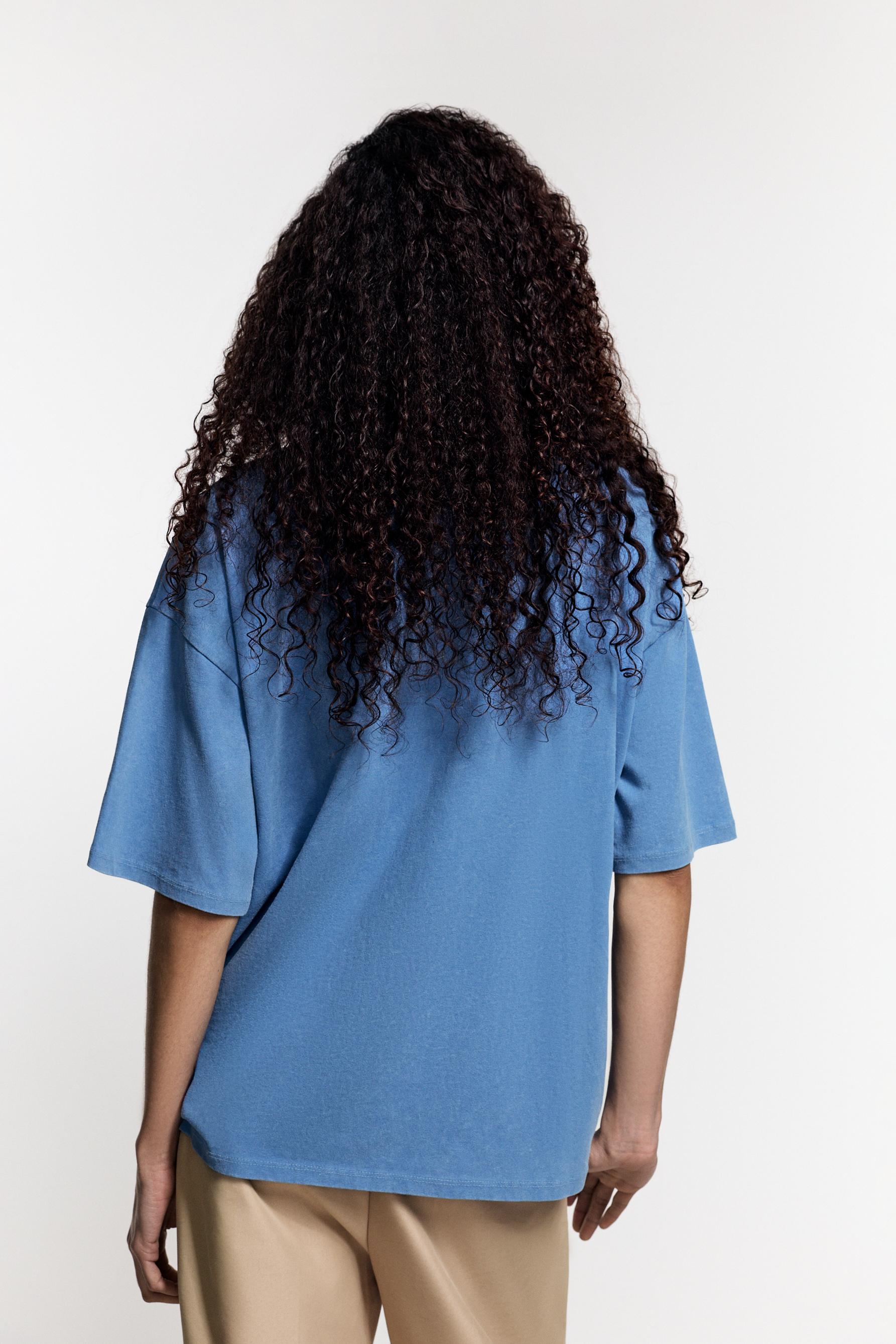 Rolling Stones ©Universal oversize T-shirt — PALE BLUE