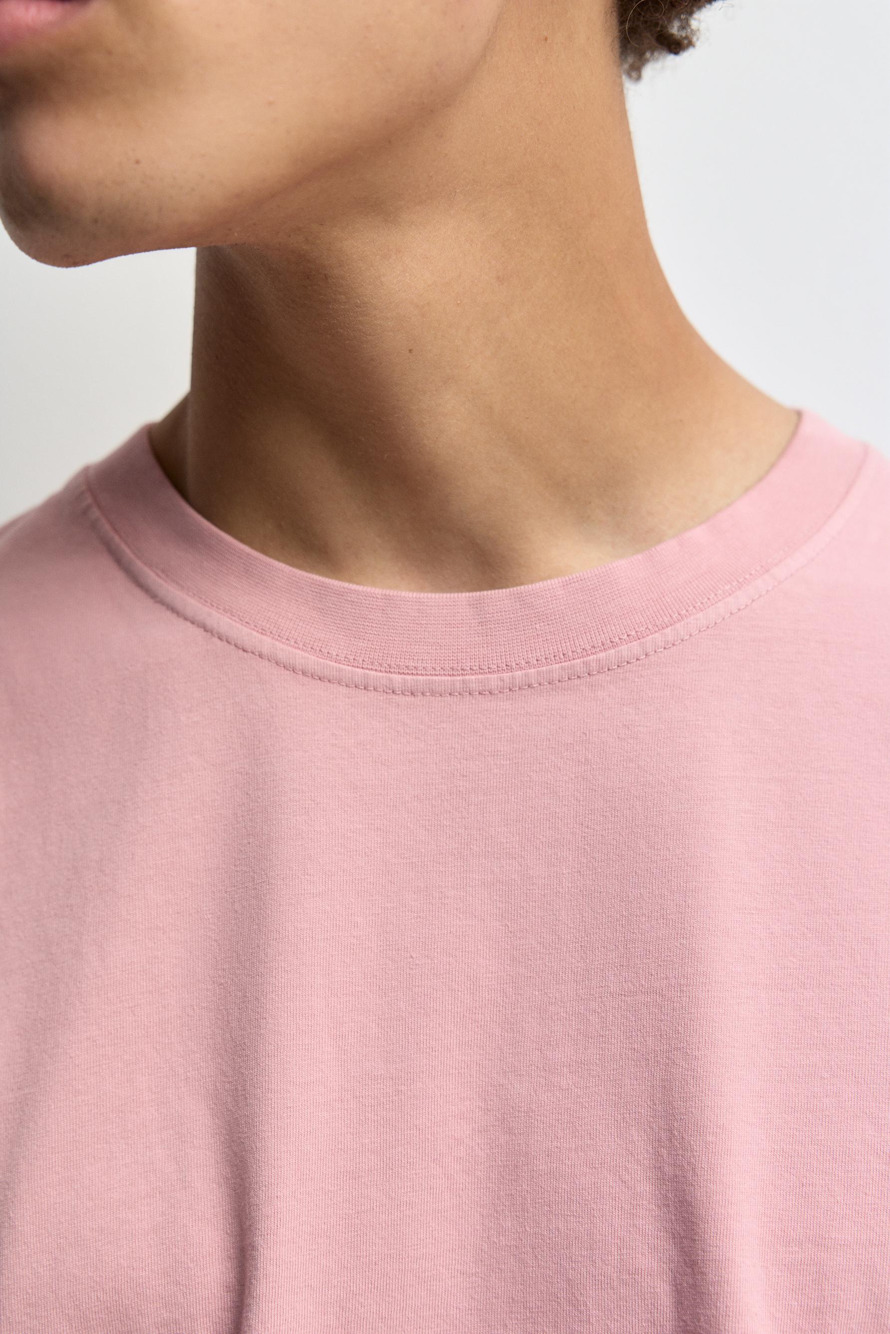 Faded-effect T-shirt — PINK