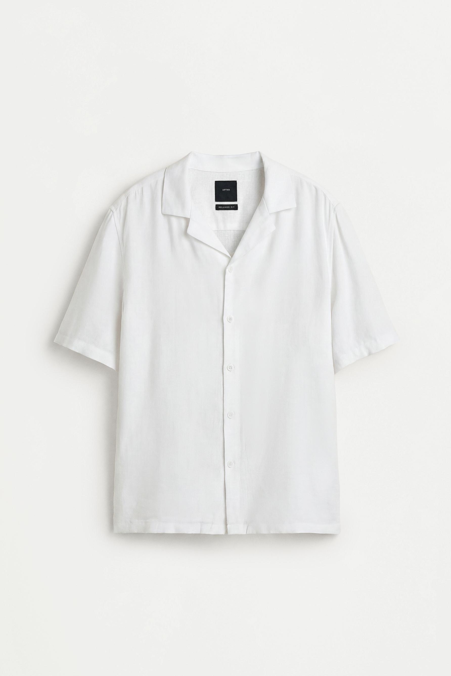 Flowing shirt — WHITE