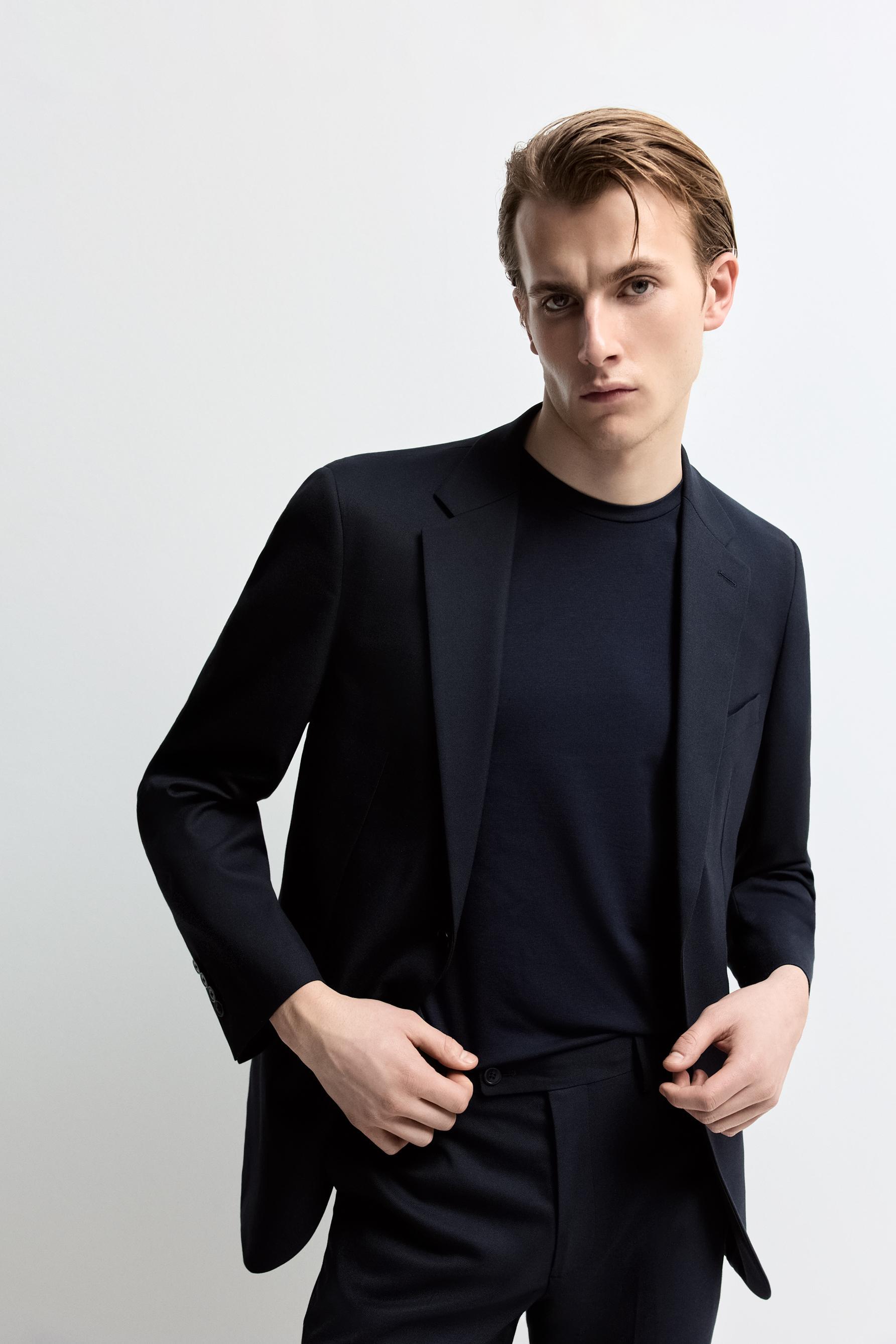 Suit blazer — NAVY