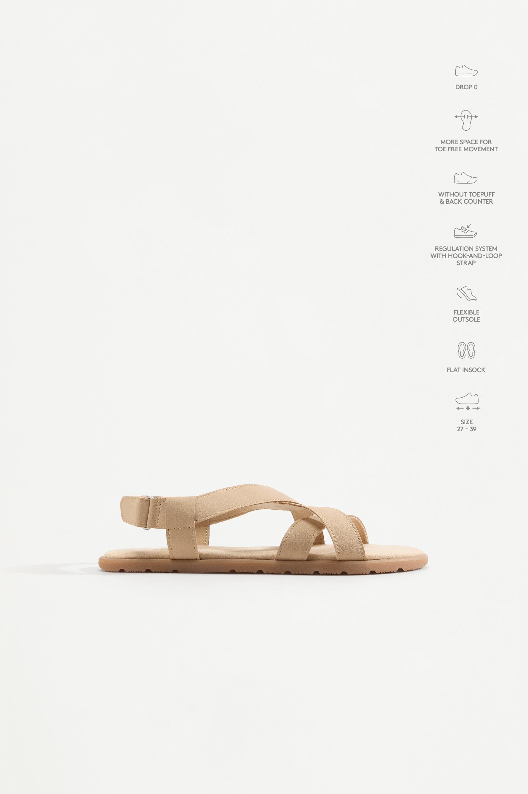 SANDALIA EFECTO ANTE BAREFOOT