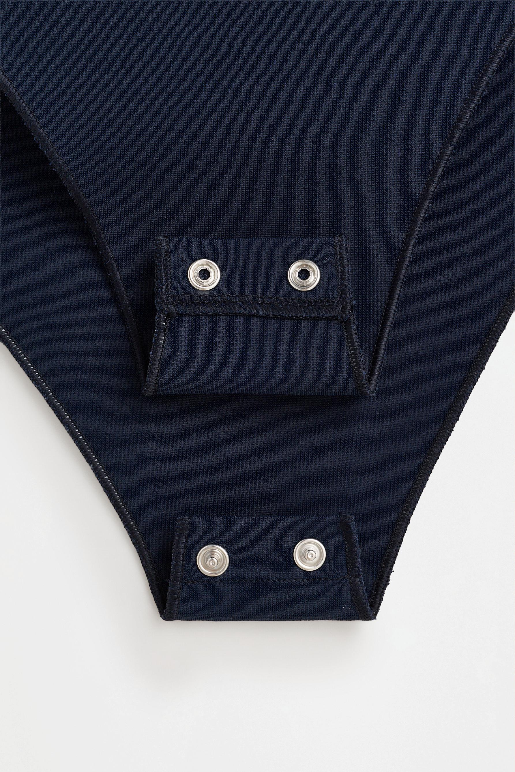 Bandeau bodysuit — DARK NAVY