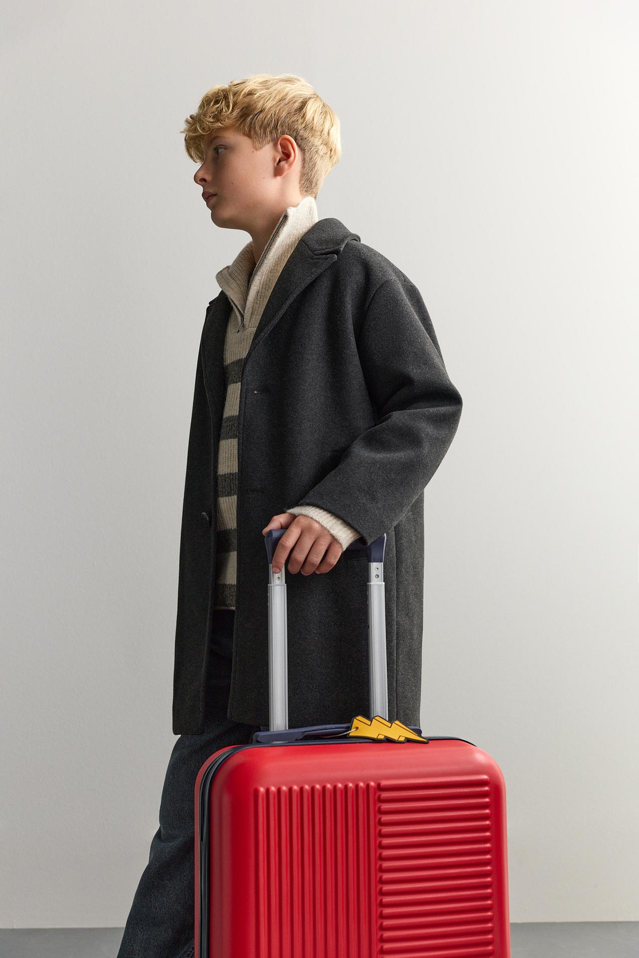 Cabin suitcase — RED/BLACK