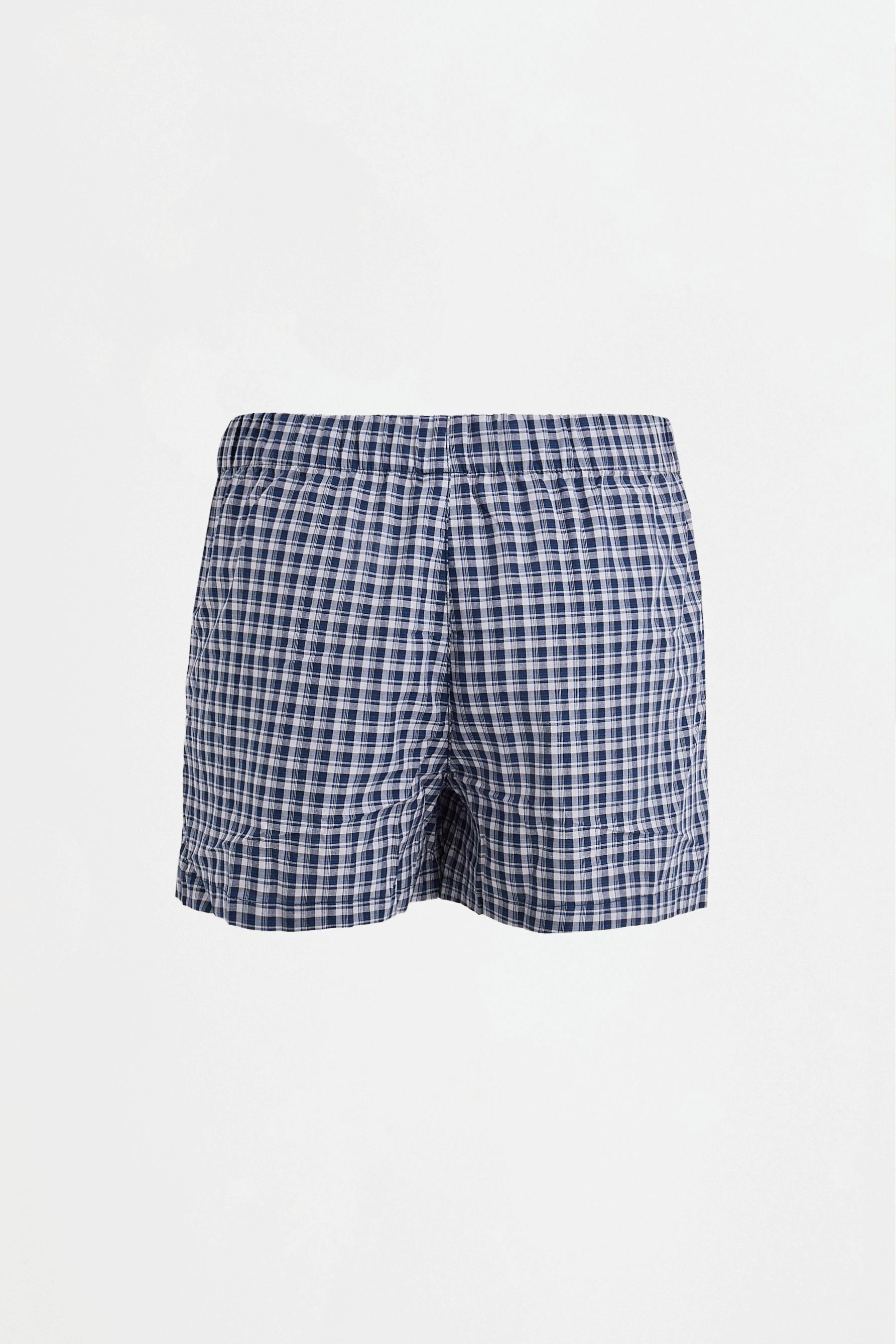 Long Boxer Shorts (2-Pack) — GREY/BLUE