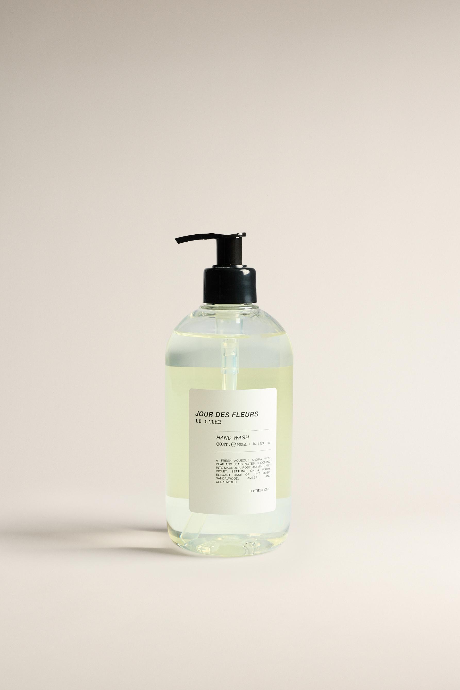 Le Calme Jour des Fleurs liquid hand soap 500 ml — TRANSPARENT