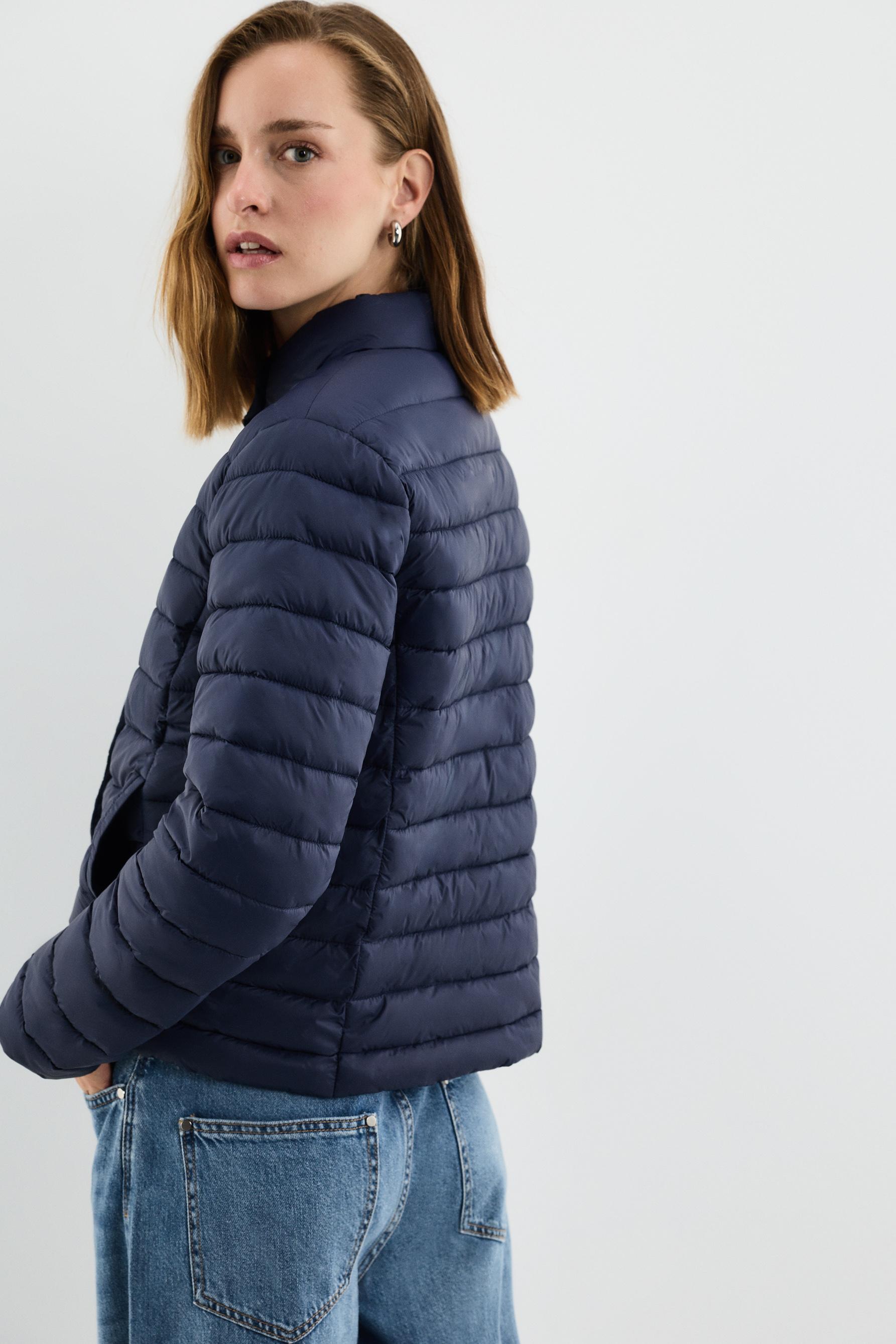 Lightweight quilted jacket — DARK NAVY