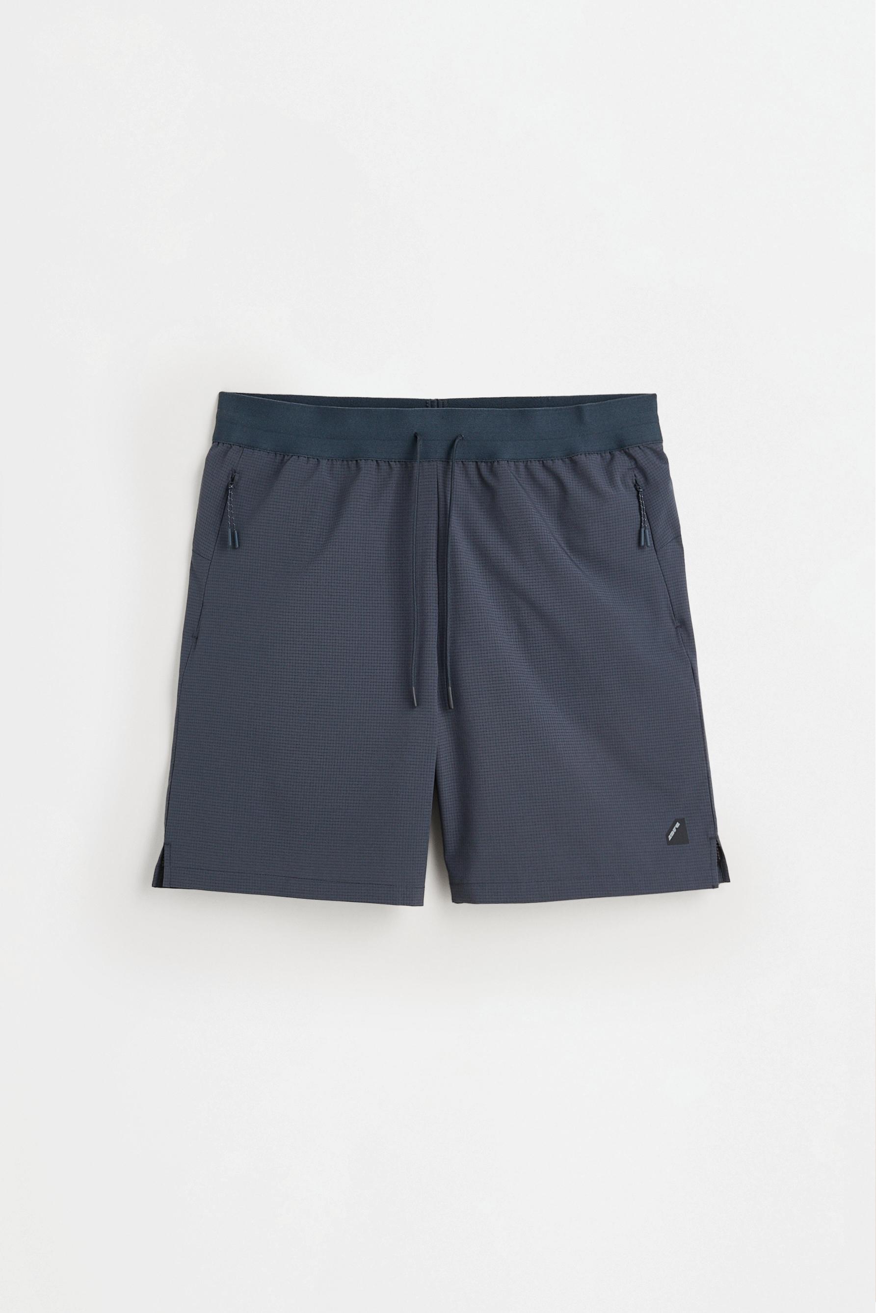Bermuda sports shorts — STEEL BLUE