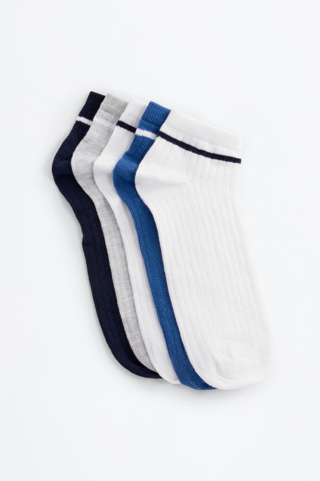 5-pack of ankle socks