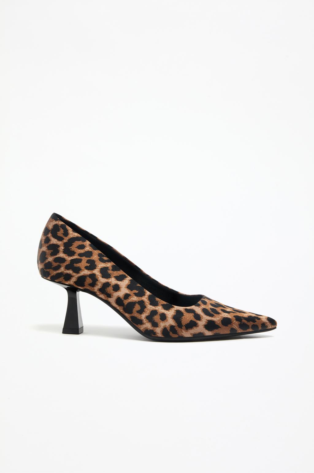 Zapato tacón animal print