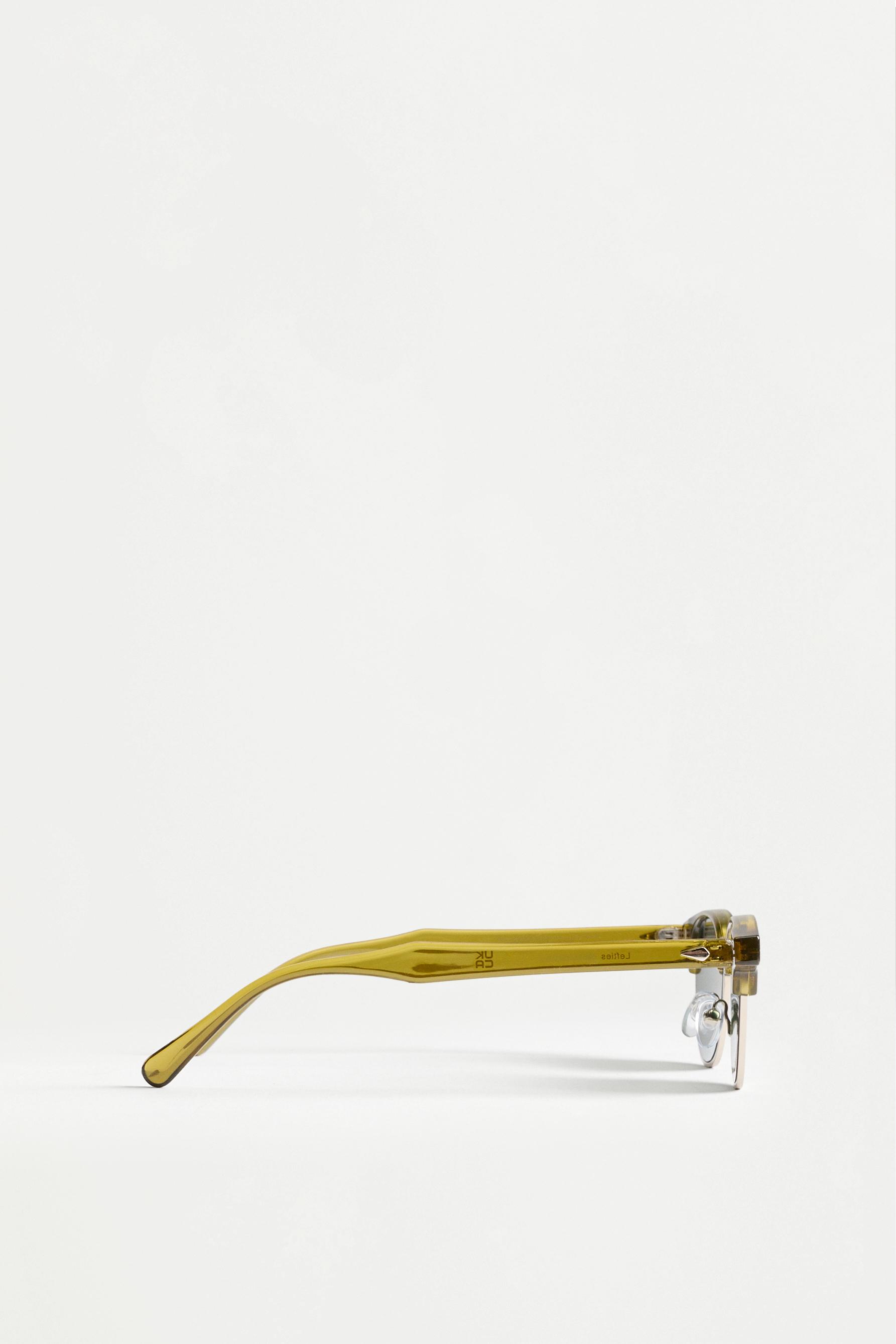 Browline sunglasses — KHAKI