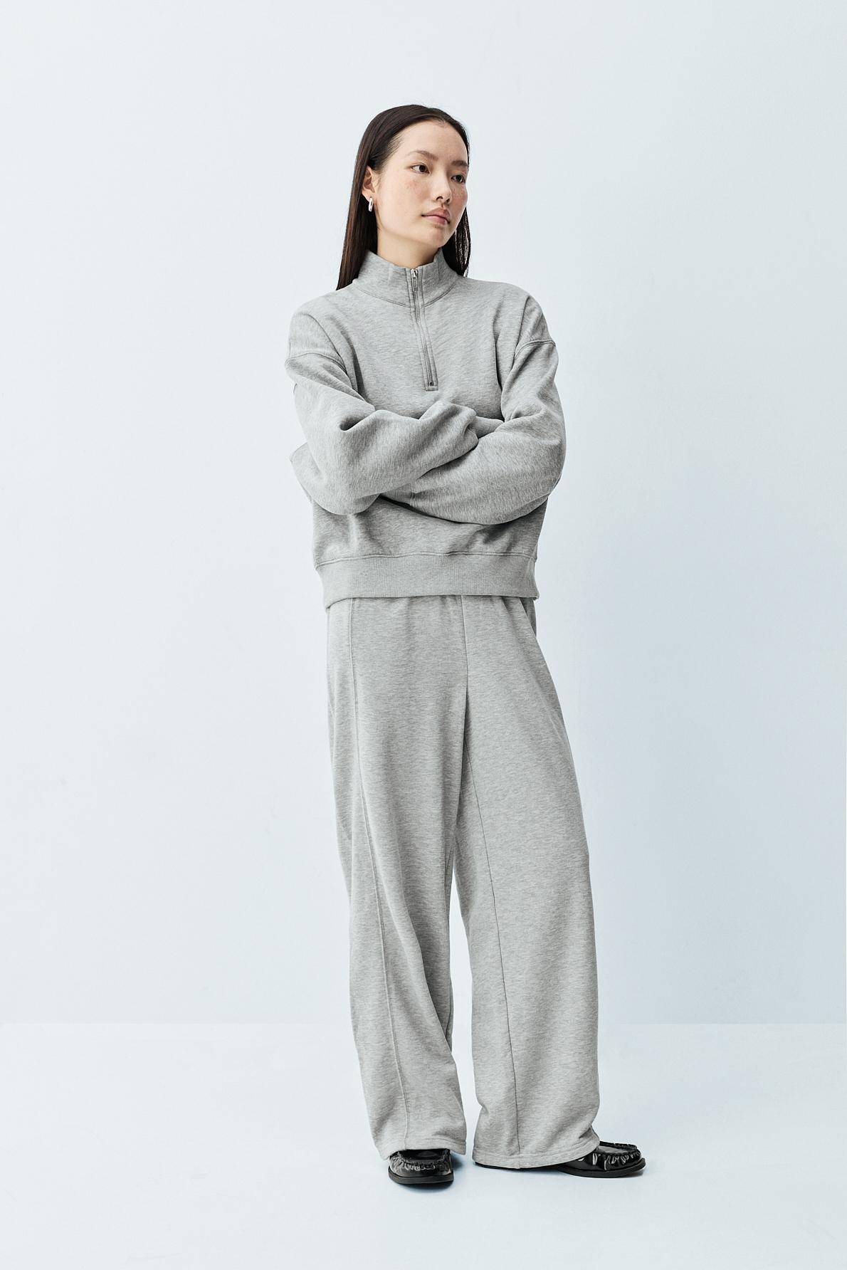 Pantalón básico wide leg