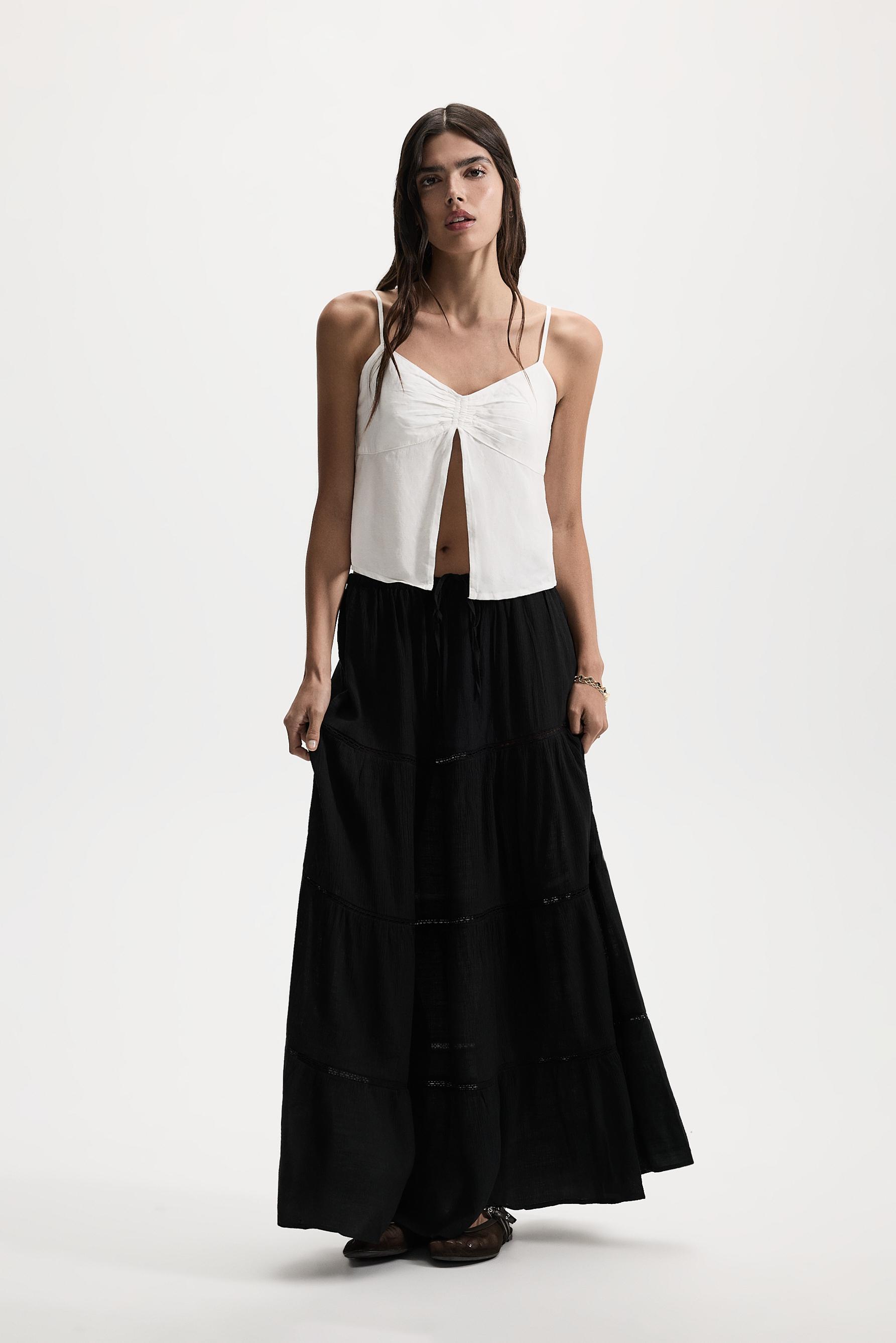 Rustic top — OFF WHITE