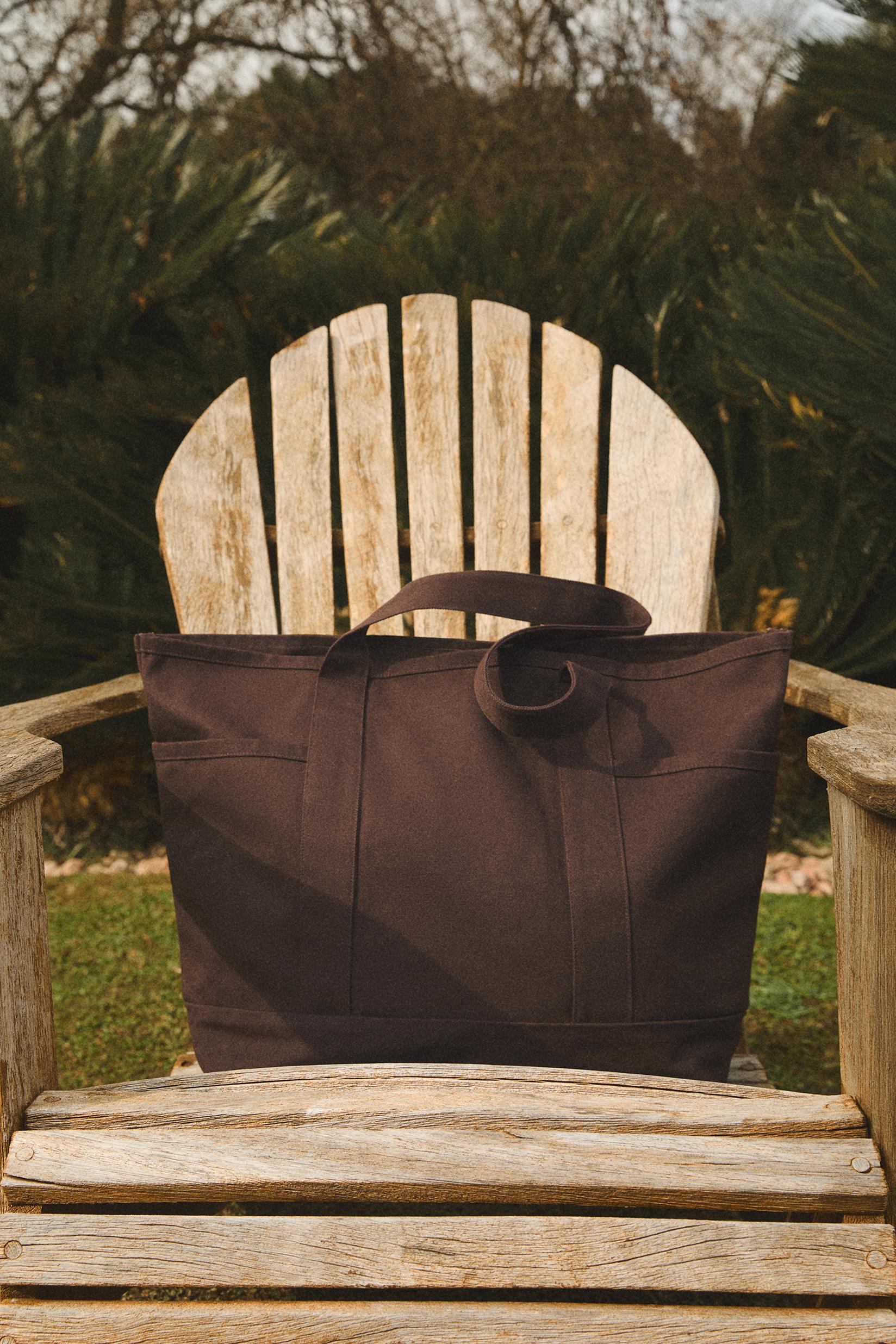 LEFTIES EDITION Shopper Bag — BROWN
