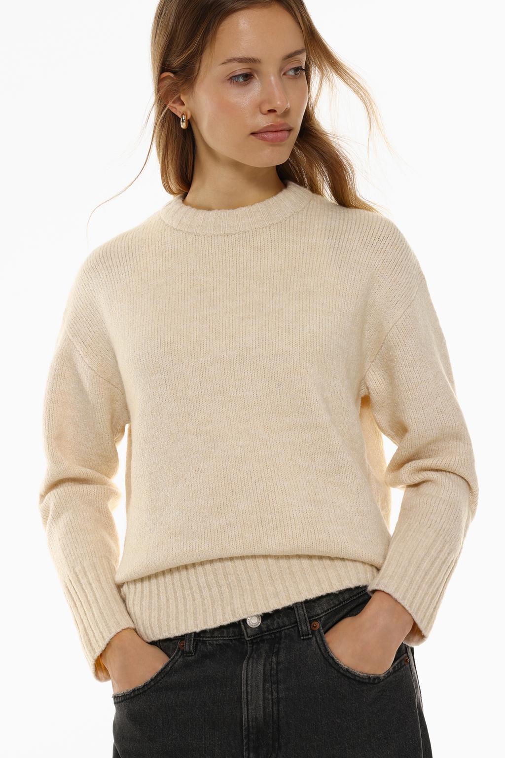 Long soft sweater