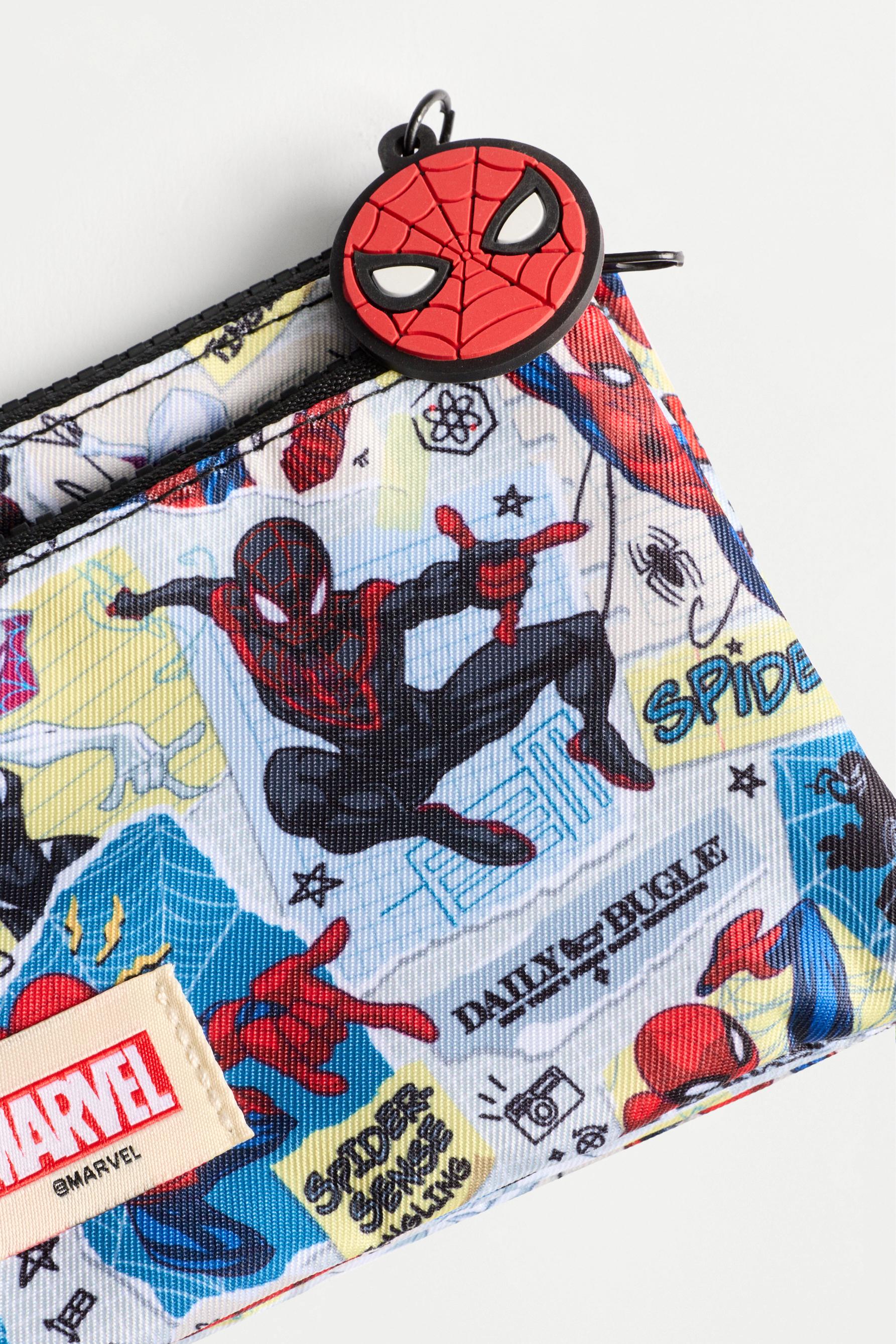 Spiderman ©Marvel multi-compartment pencil case — BLUE