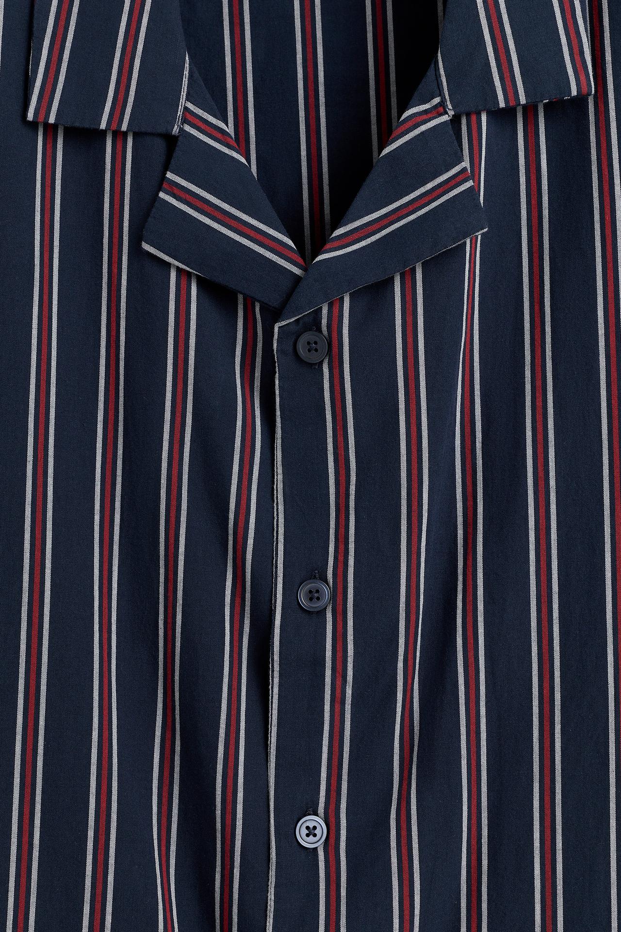 Striped short pyjamas — NAVY