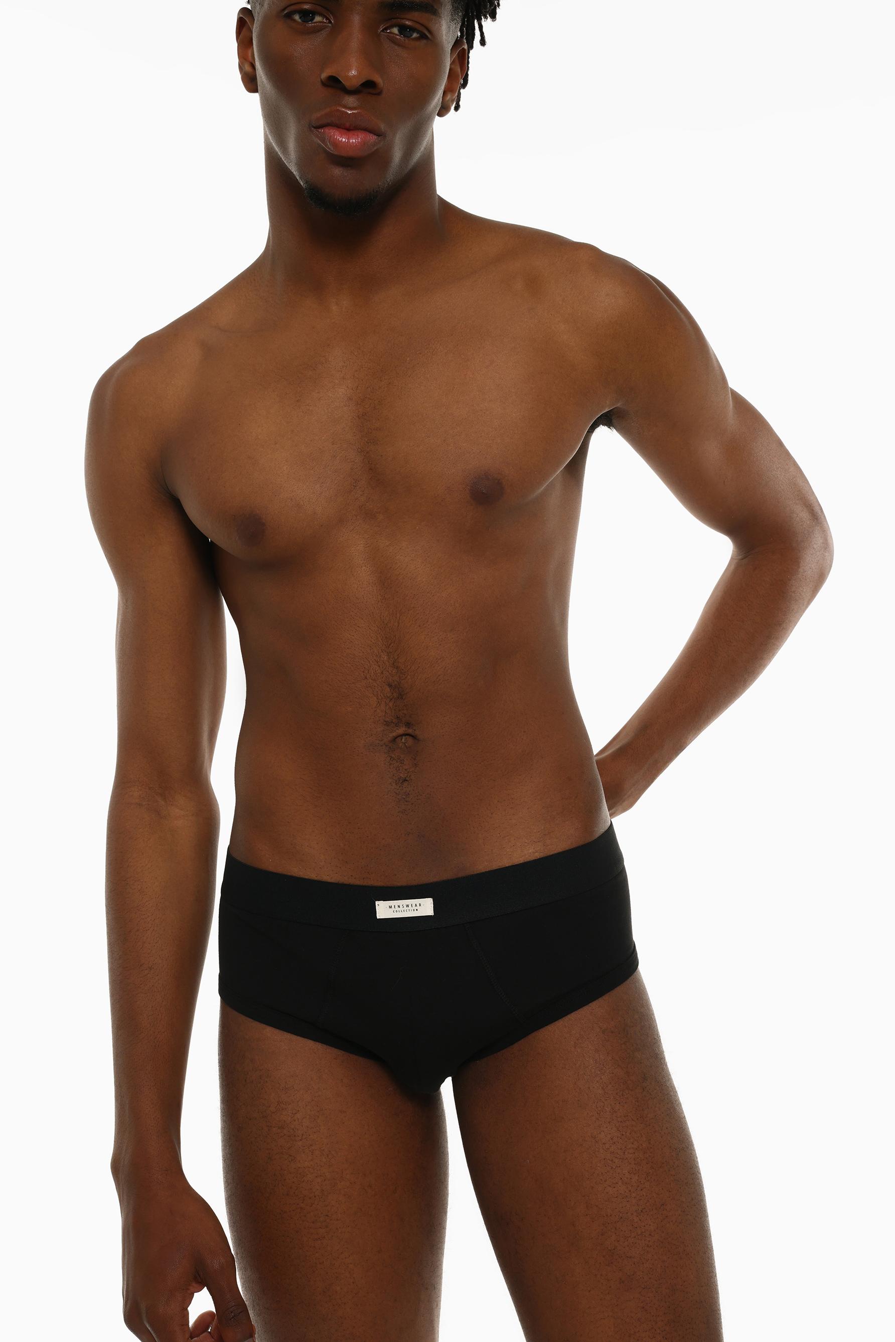 Briefs (3-Pack) — BLACK