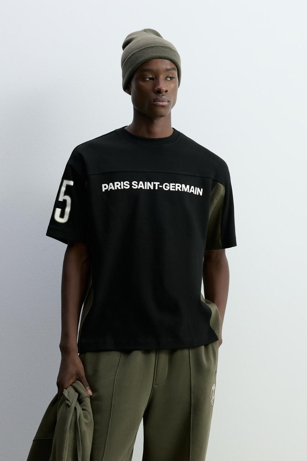 Paris Saint-Germain x Lefties color block T-shirt