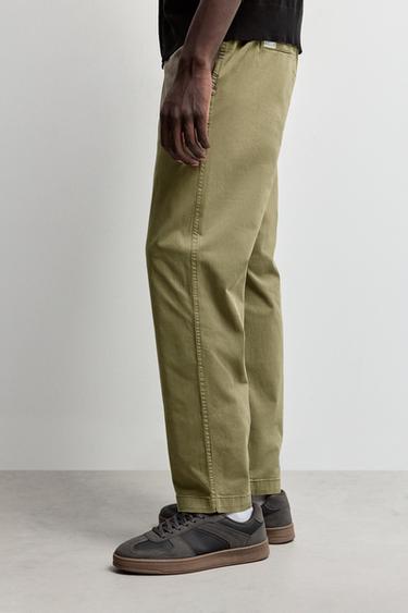 Slim fit joggers — DARK KHAKI 3