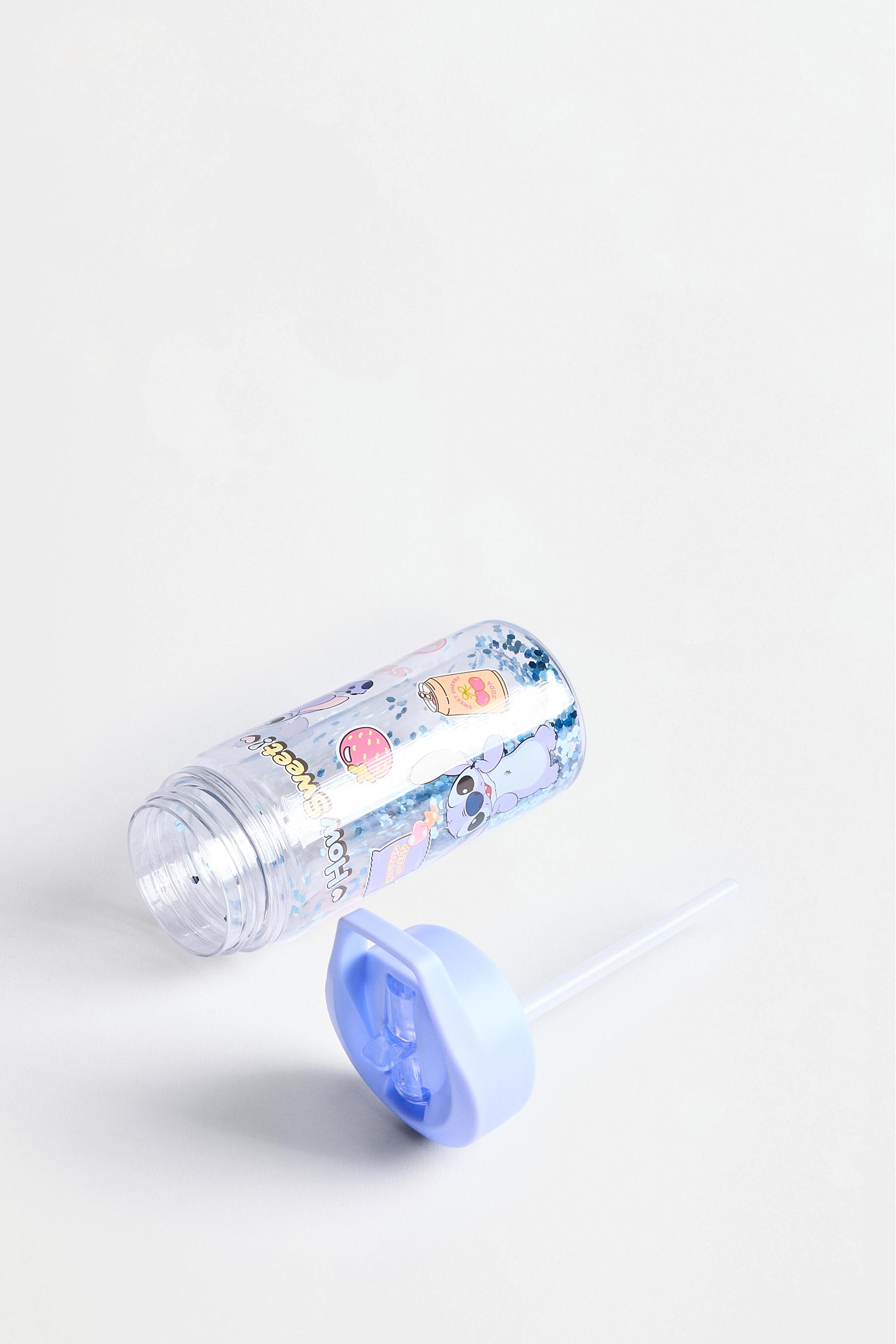 Stitch ©Disney 250ml bottle with beads — SKY BLUE