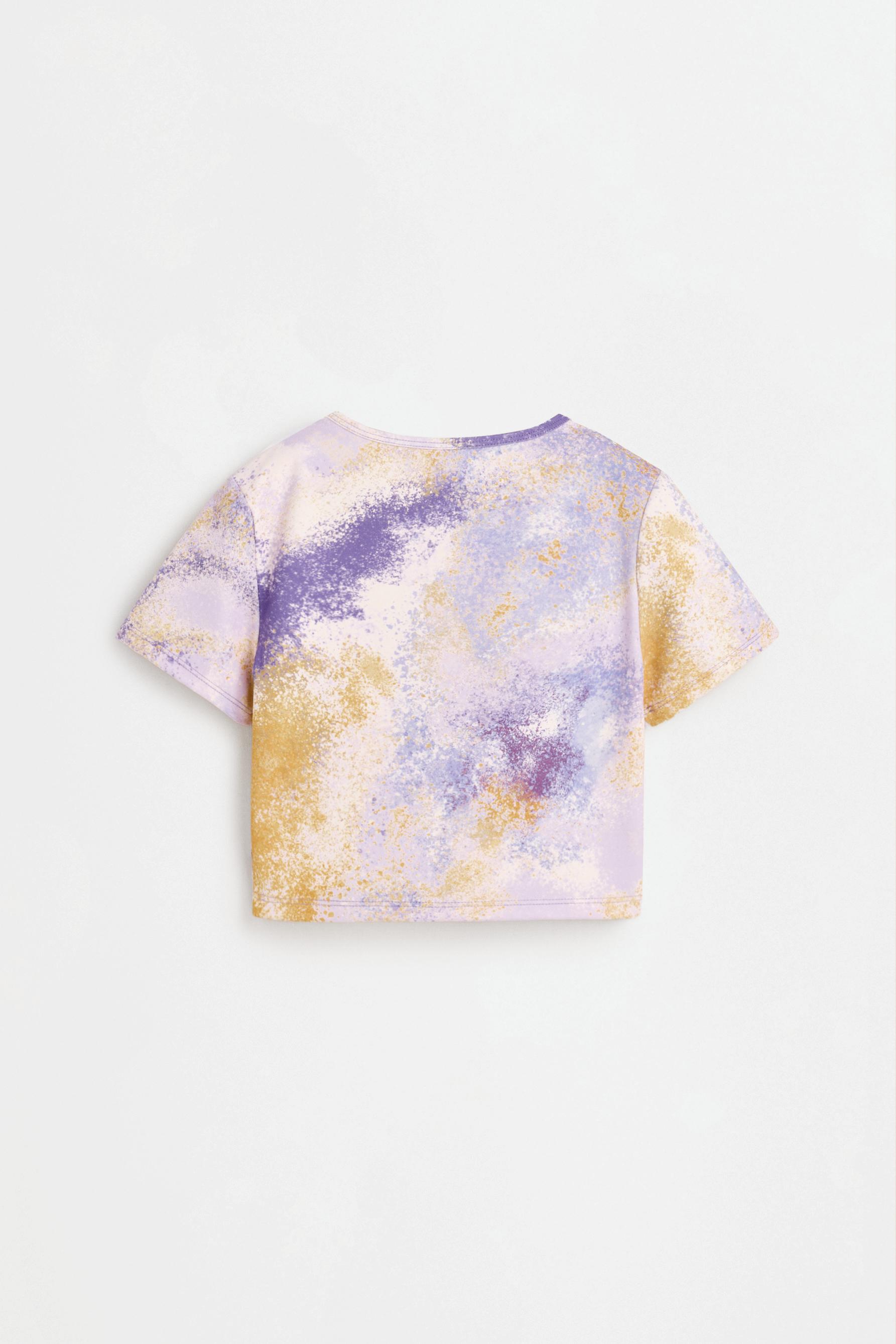 Cut-out sports top — MAUVE