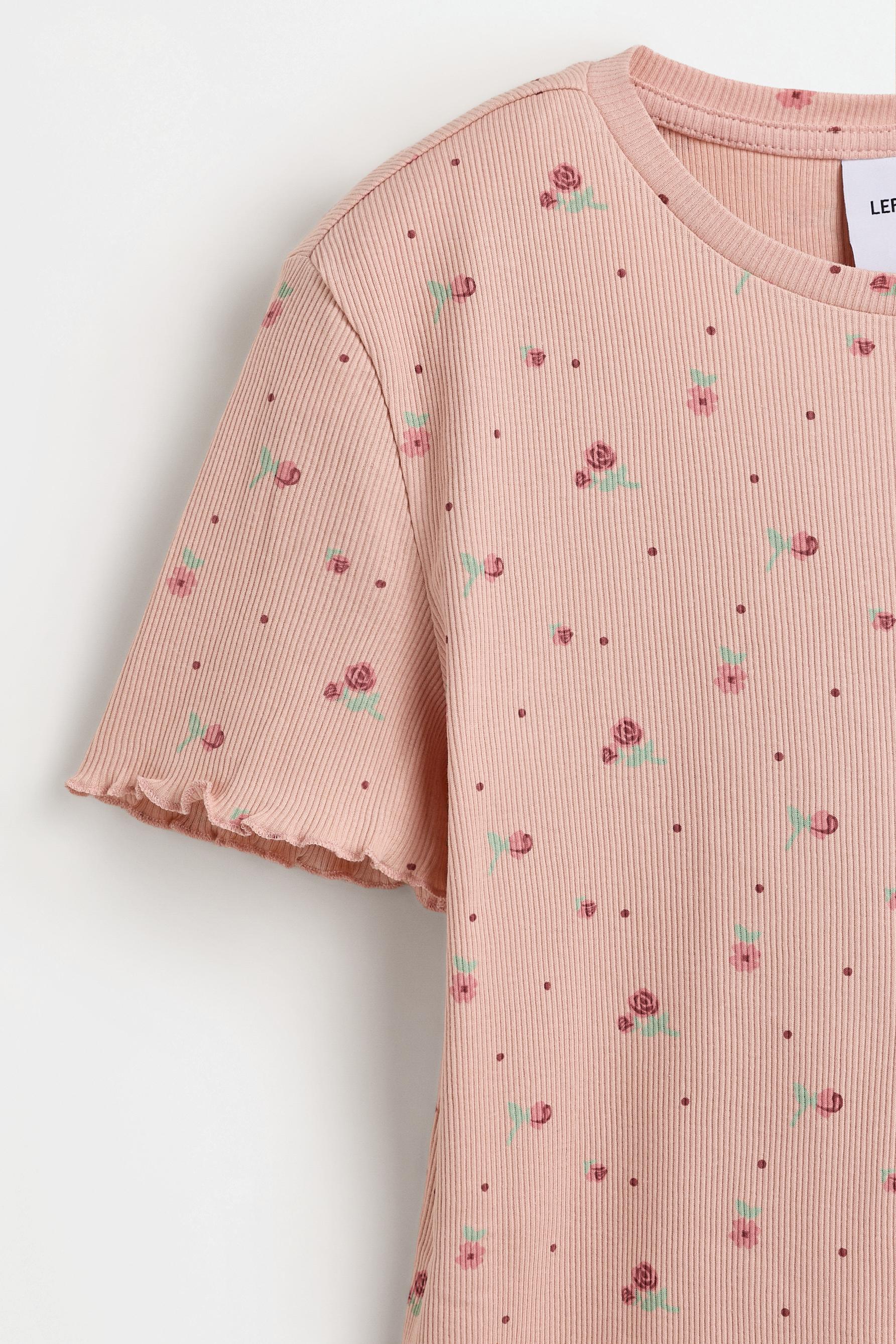 Long printed pyjamas — PASTEL PINK