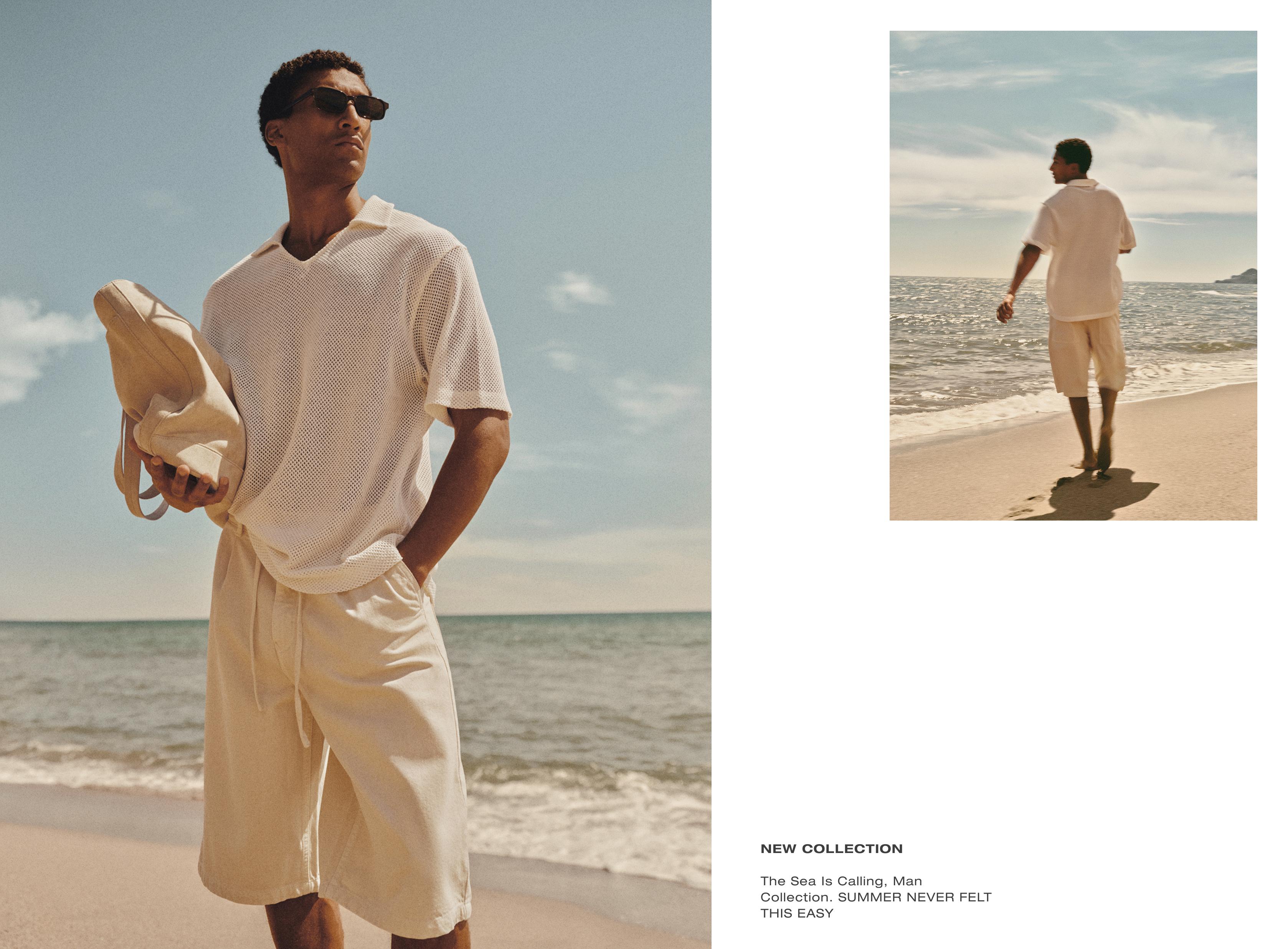Mesh polo shirt — BUTTER