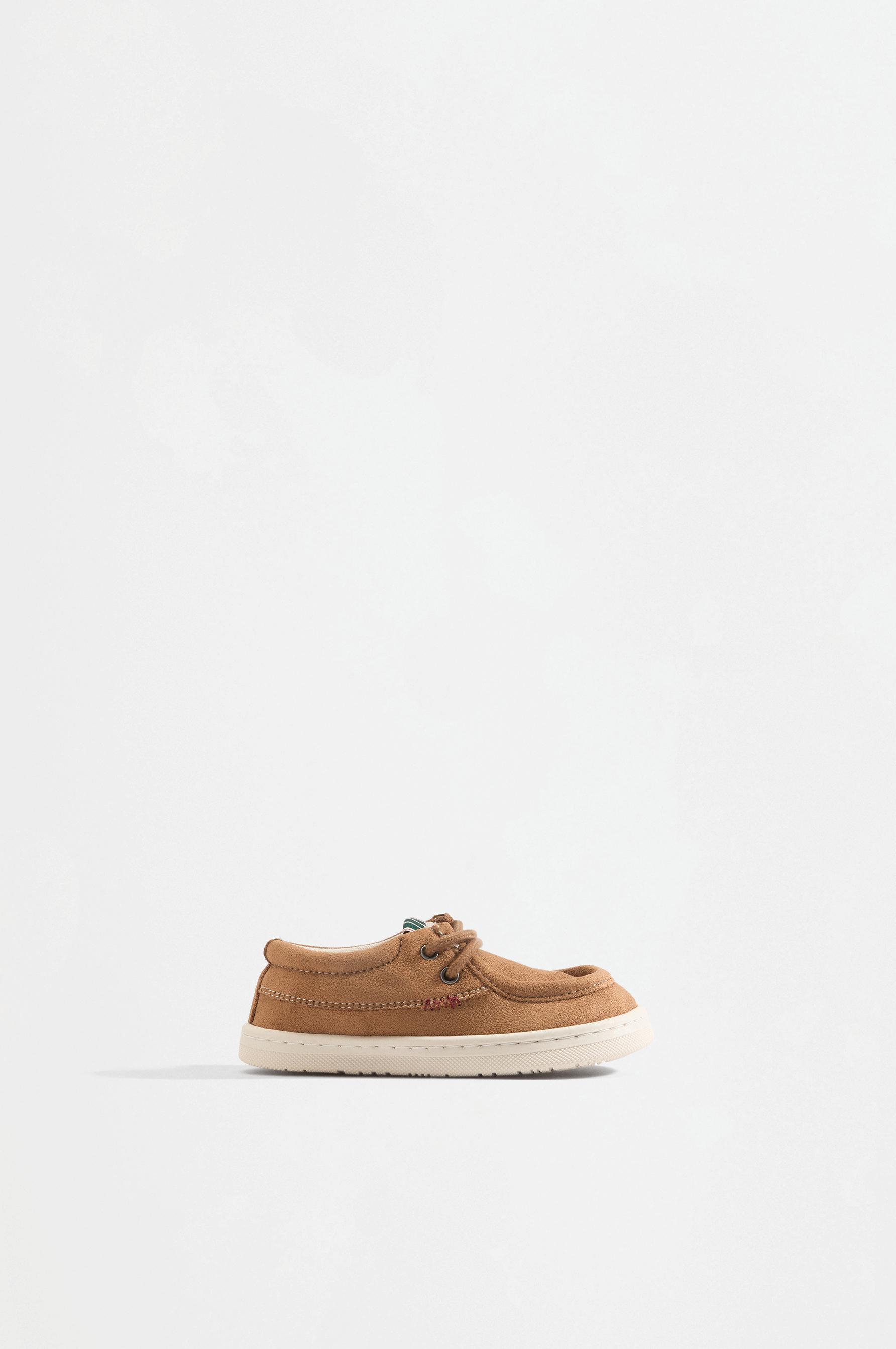 Barefoot moc toe slippers — BROWN