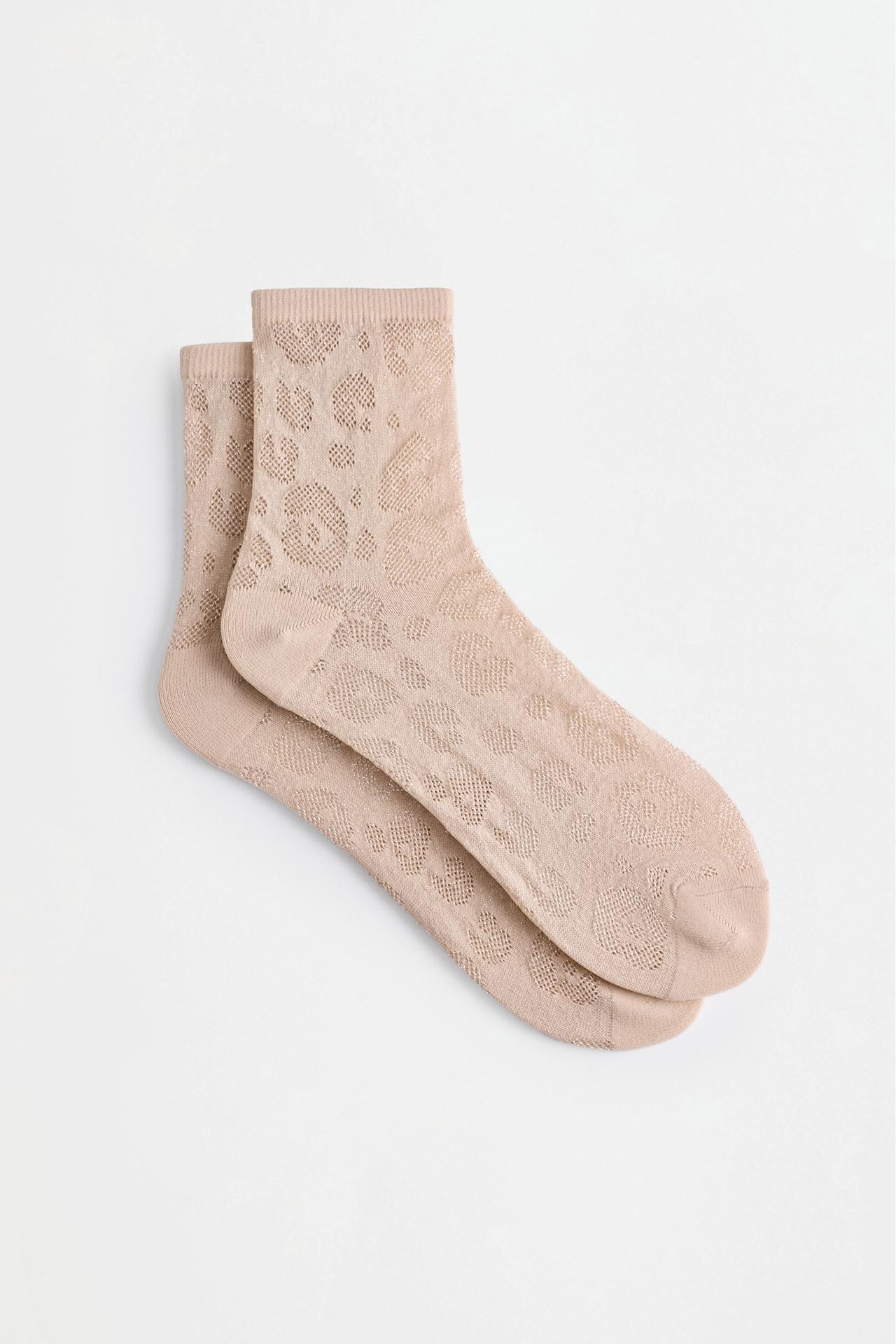 Assorted Short Socks (Pack of 3) — LEOPARD PRINT