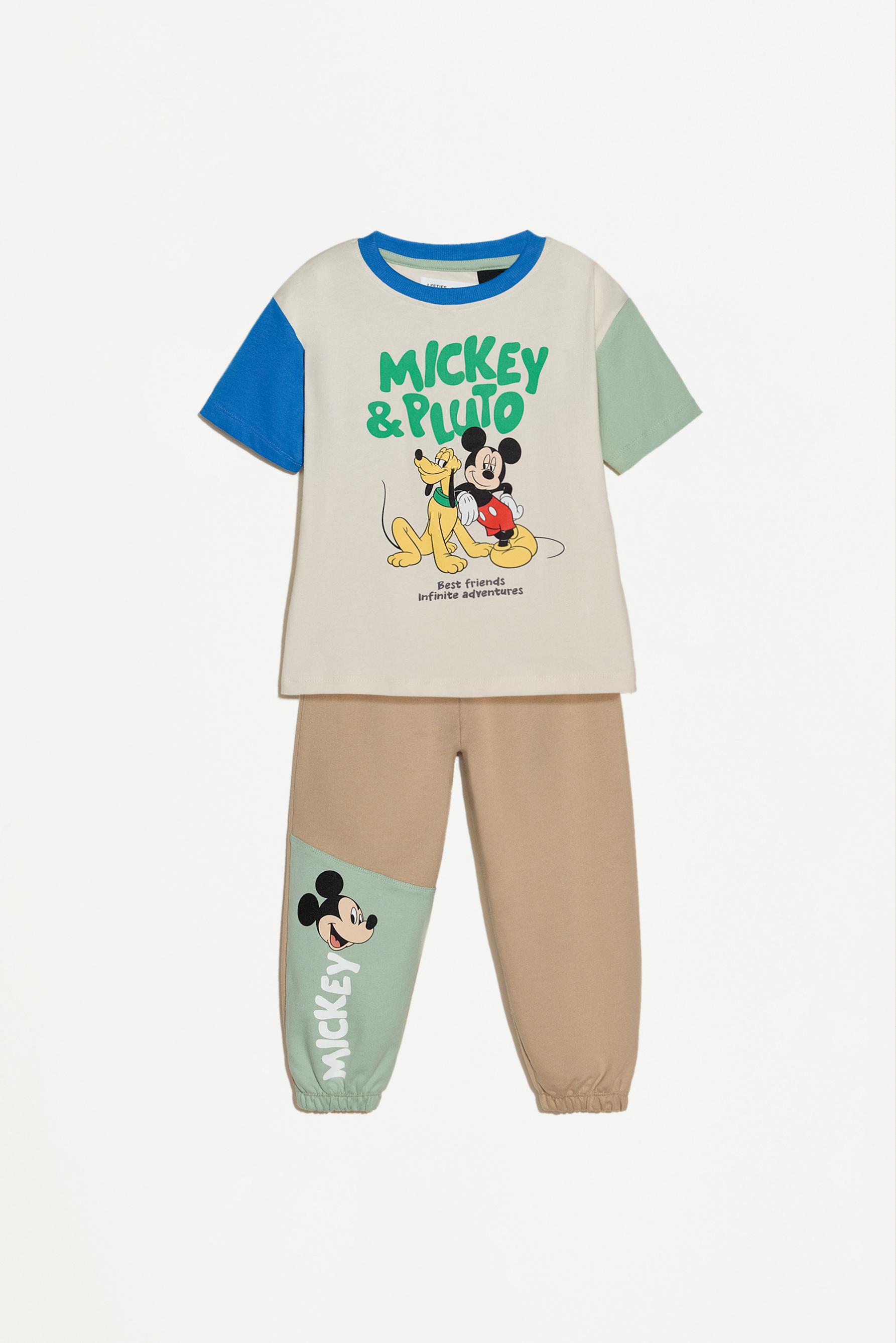 Set Mickey Mouse ©Disney camiseta y pantalón color block