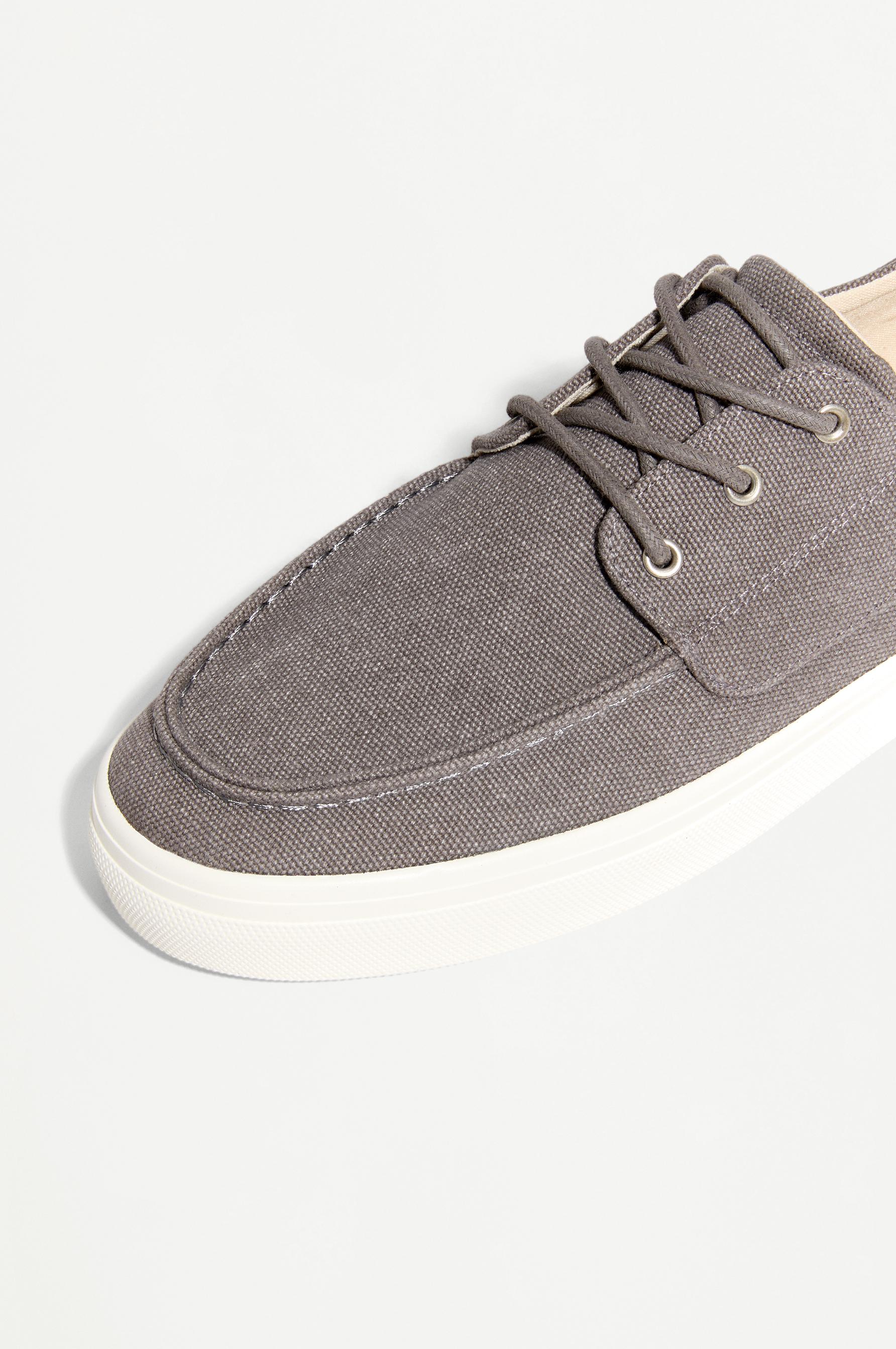 Men's dress boat shoes — GREY