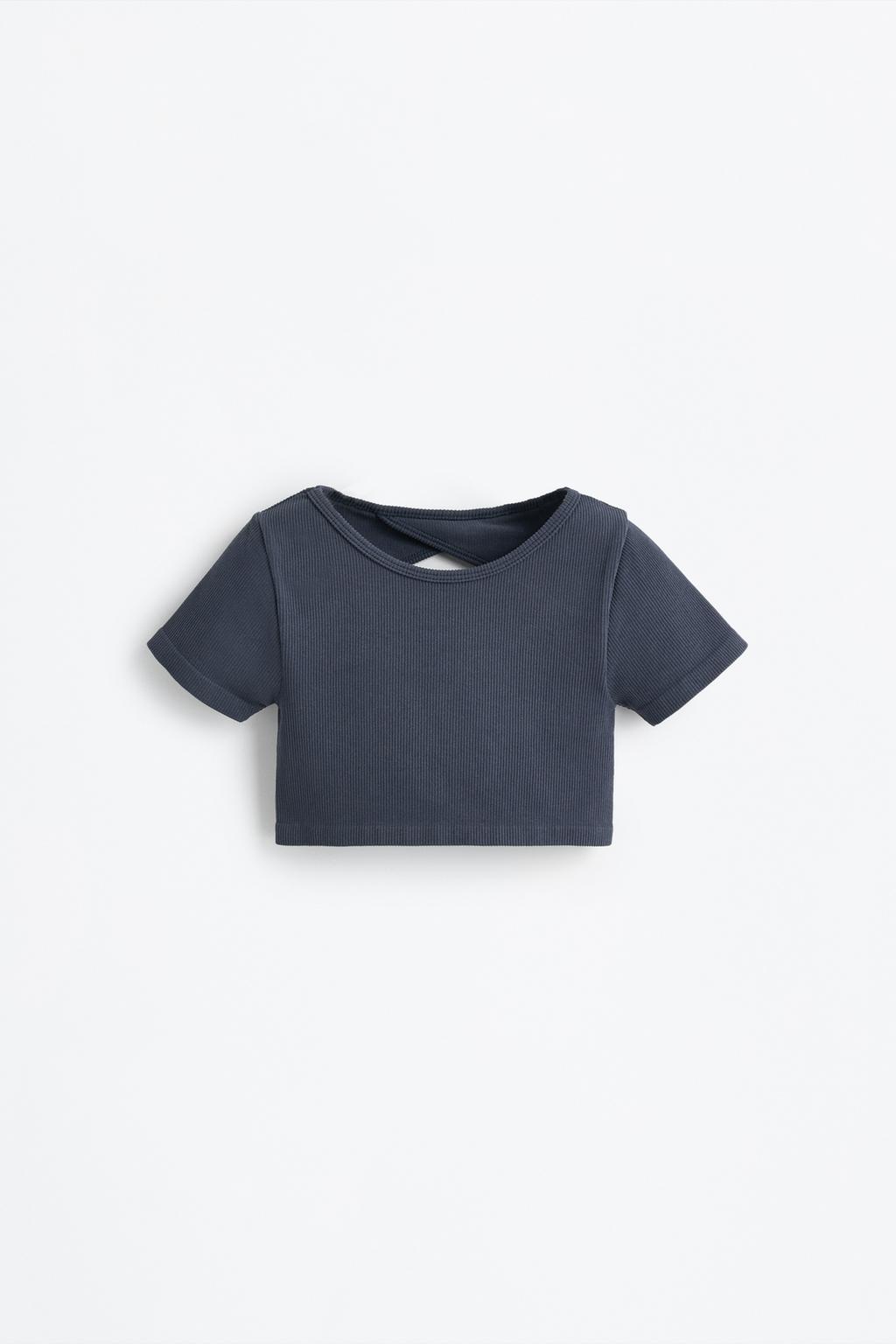 Ribbed sports top